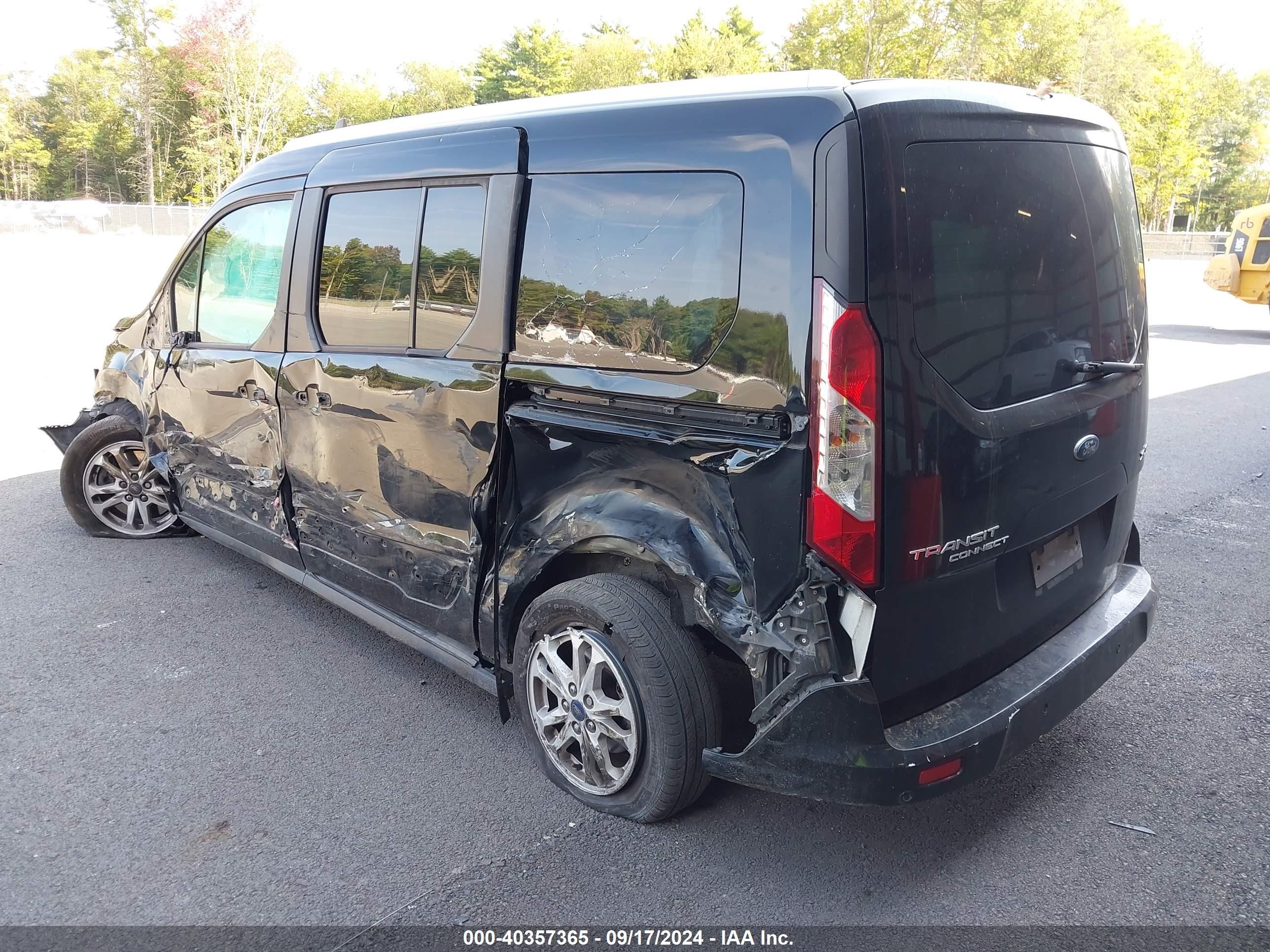 2019 Ford Transit Connect Xlt Black vin: NM0GE9F23K1402067