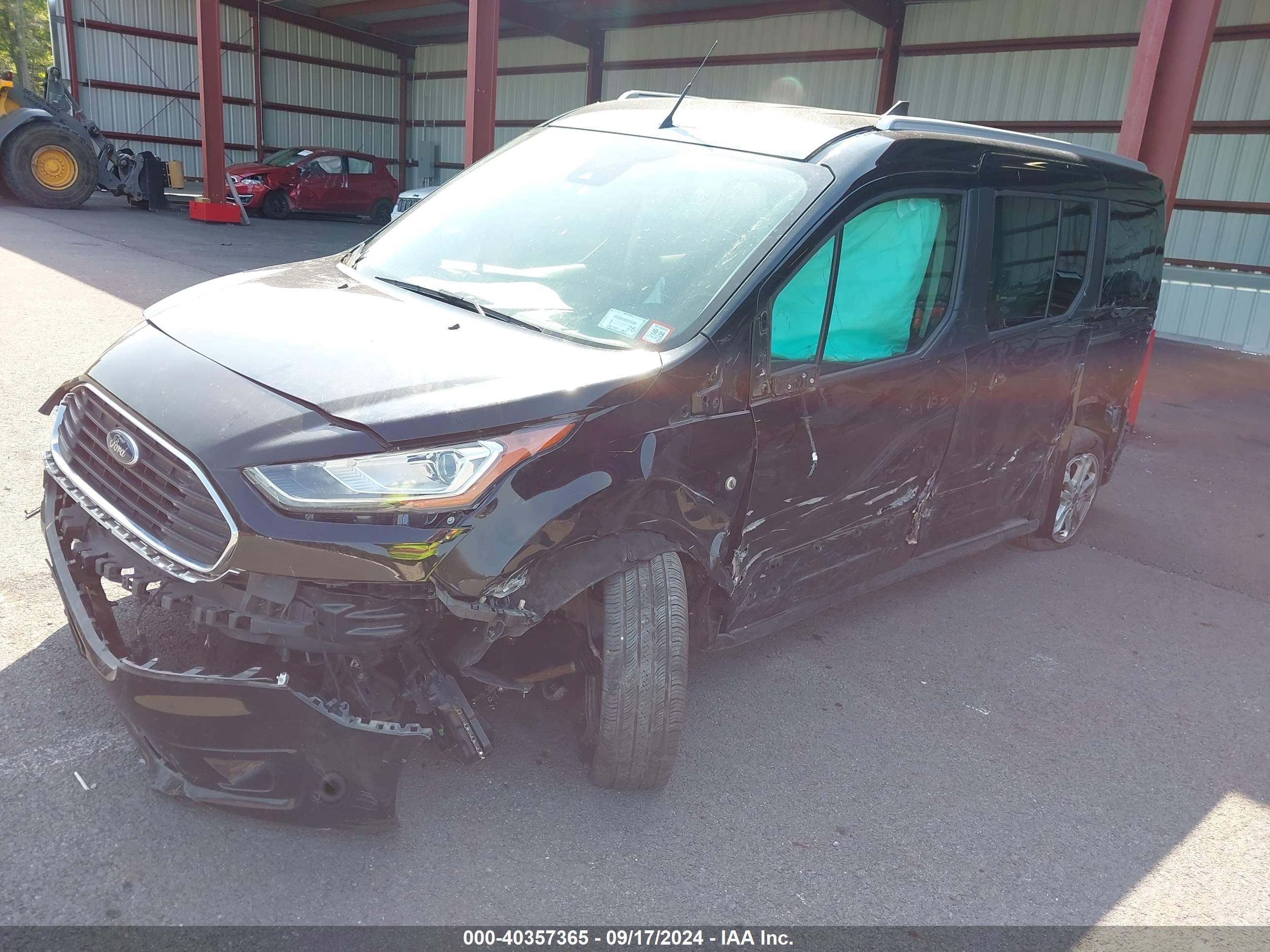 2019 Ford Transit Connect Xlt Black vin: NM0GE9F23K1402067