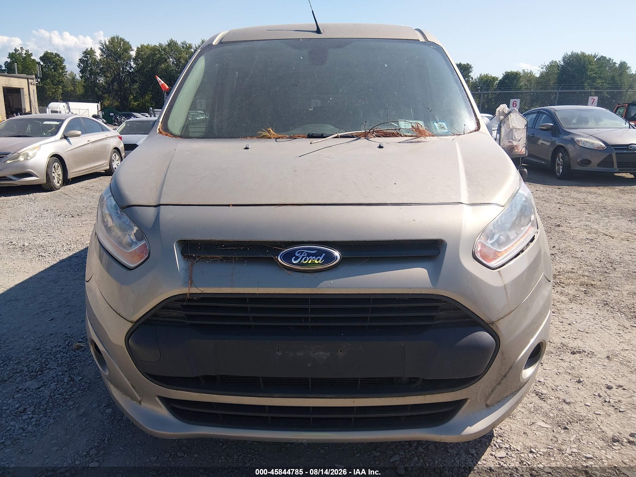 2015 Ford Transit Connect Xlt Желто-коричневый vin: NM0GE9F70F1200840
