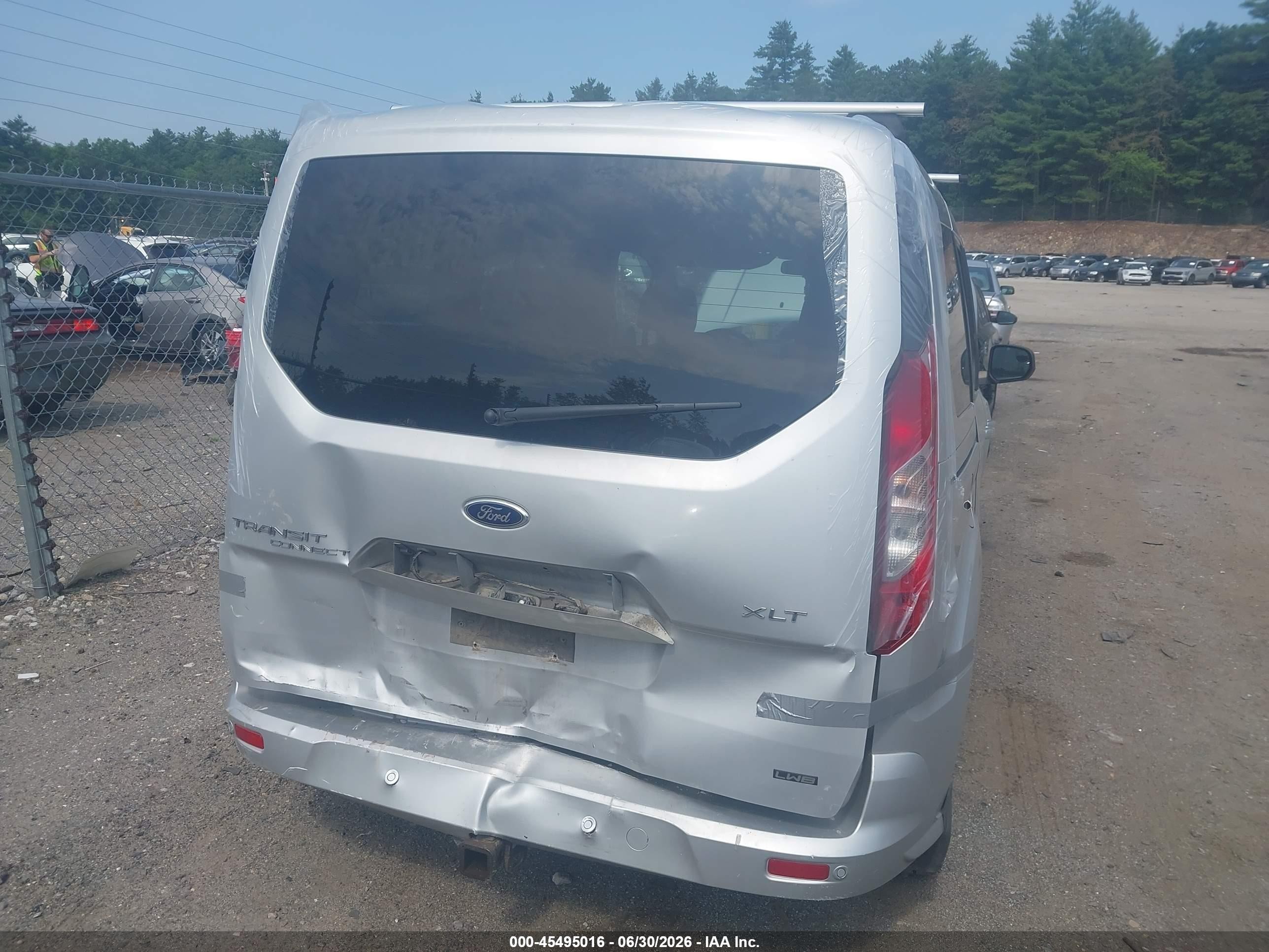 2014 Ford Transit Connect Xlt Серебряный vin: NM0GE9F71E1156720