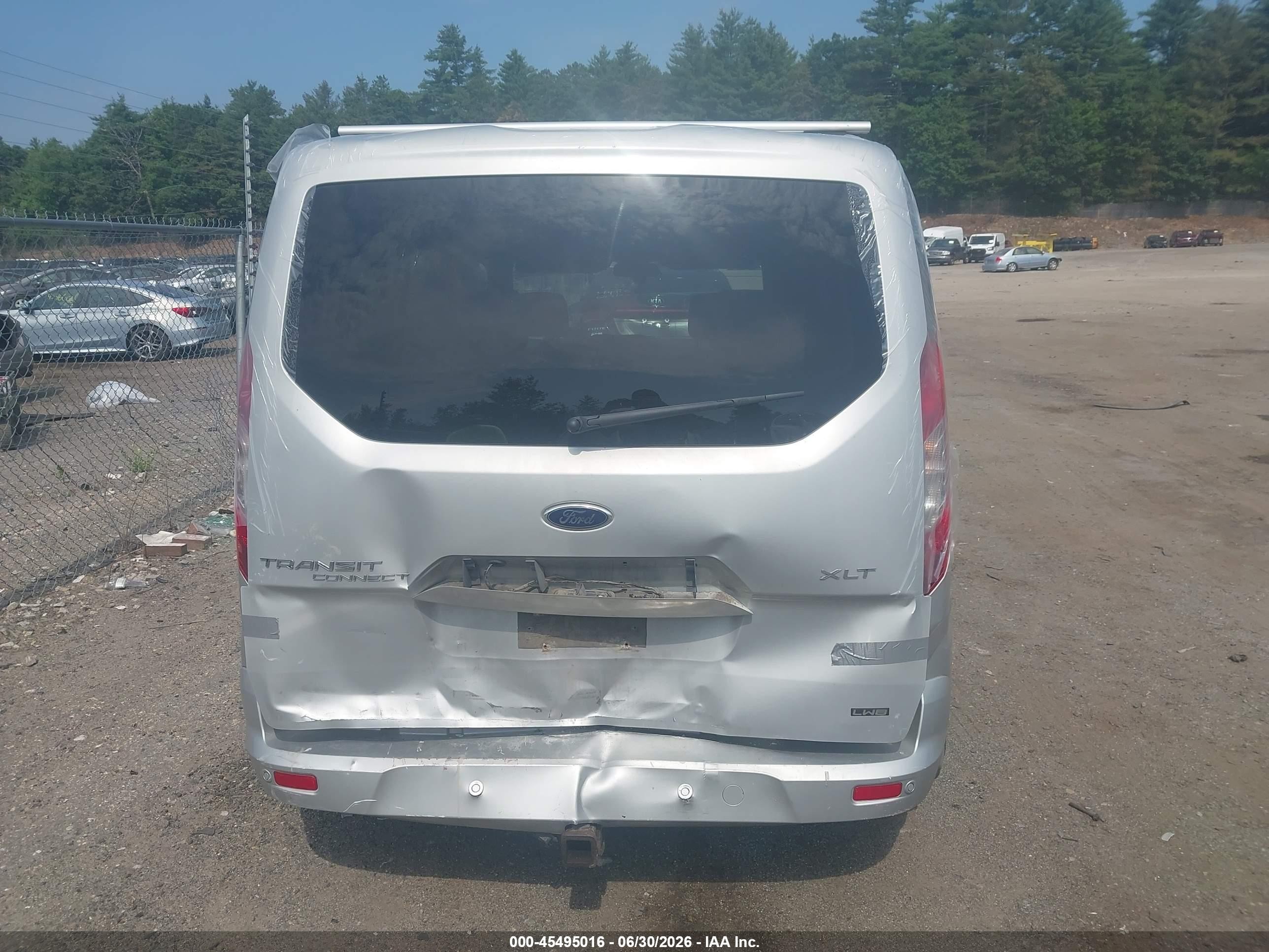 2014 Ford Transit Connect Xlt Серебряный vin: NM0GE9F71E1156720