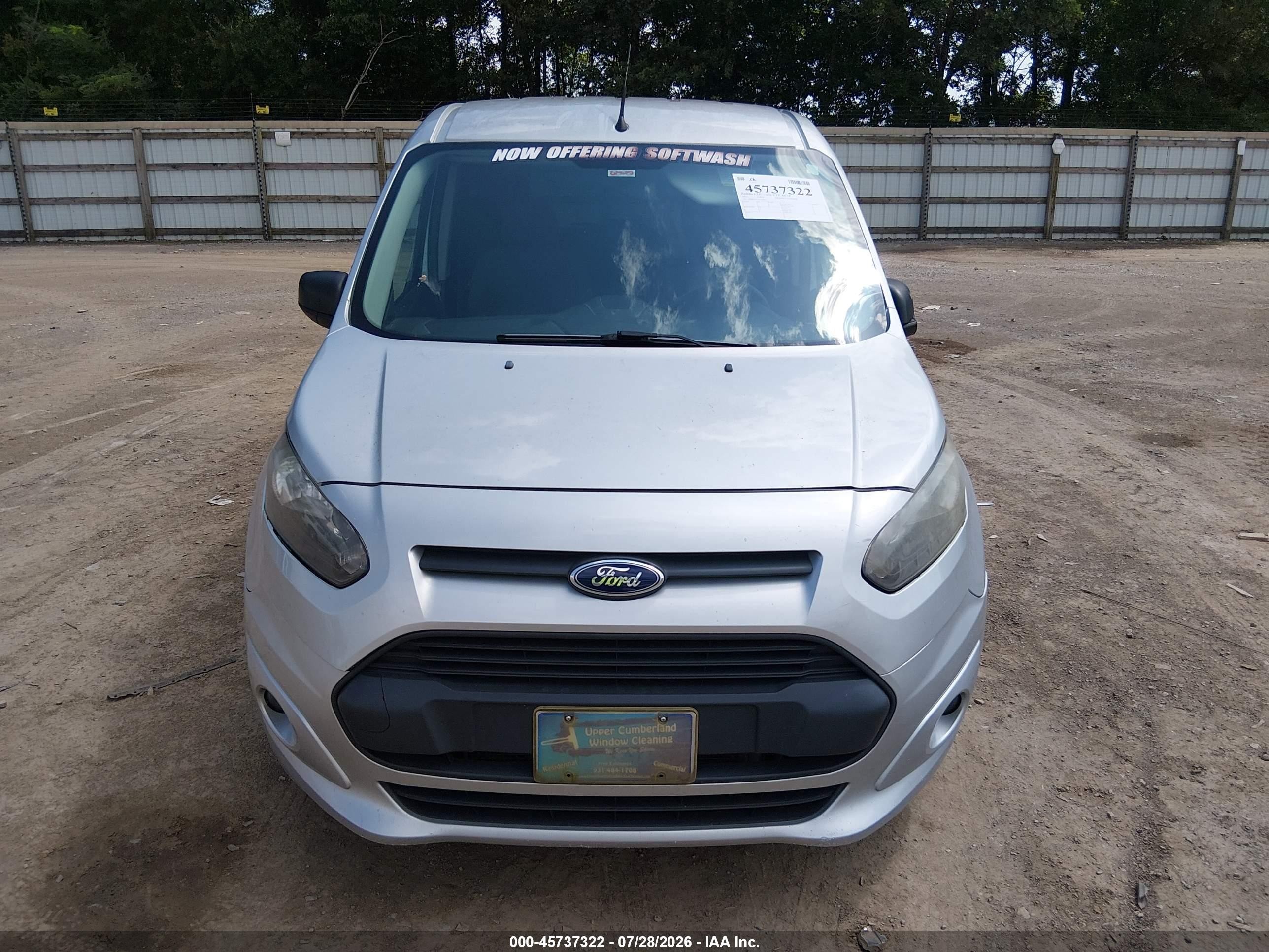 2015 Ford Transit Connect Xlt Silver vin: NM0GE9F71F1198757