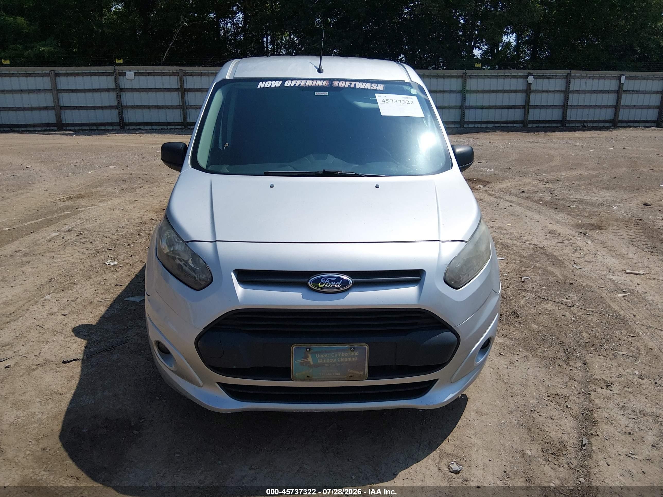 2015 Ford Transit Connect Xlt Silver vin: NM0GE9F71F1198757