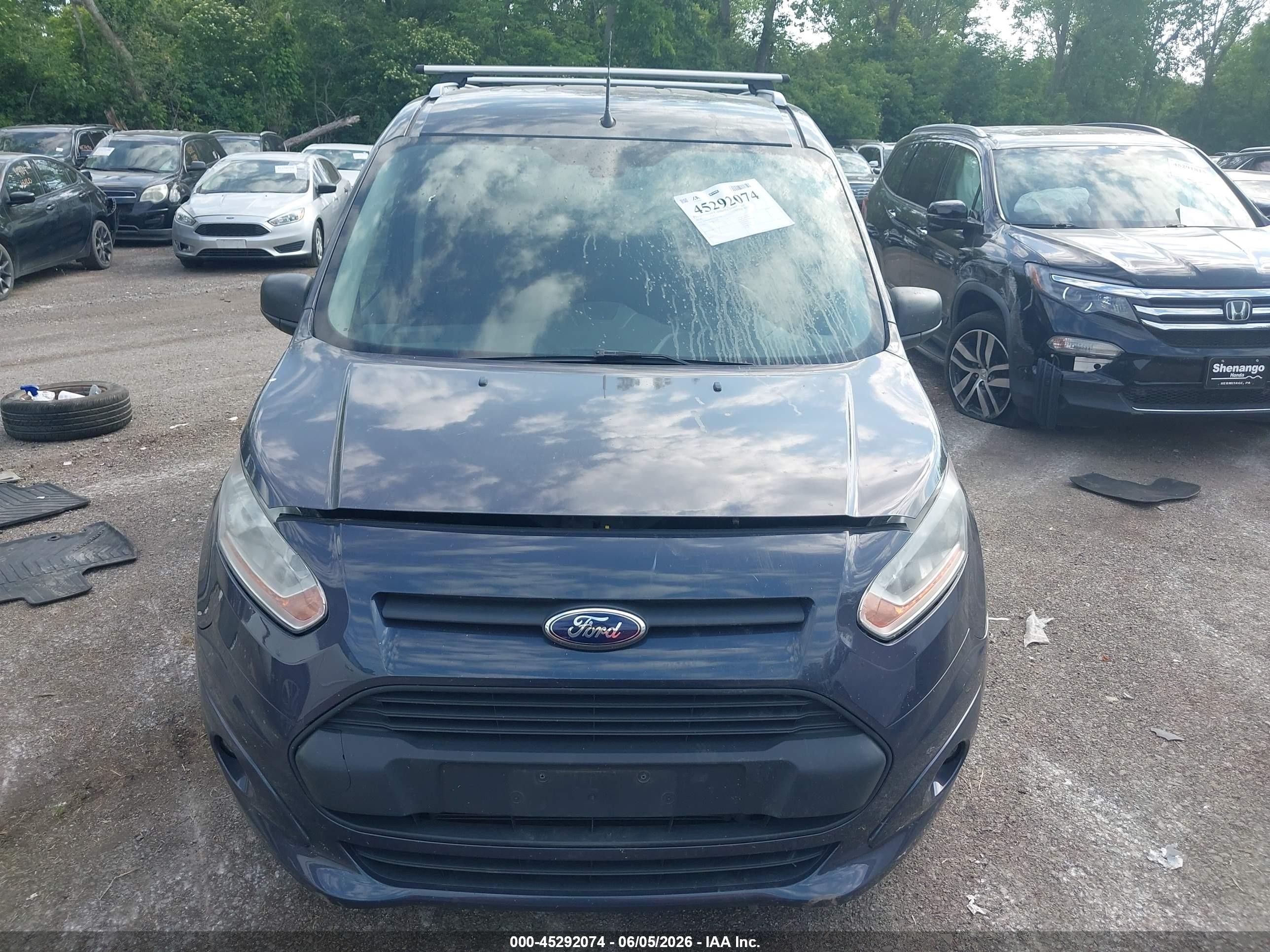 2014 Ford Transit Connect Xlt Blue vin: NM0GE9F73E1153124