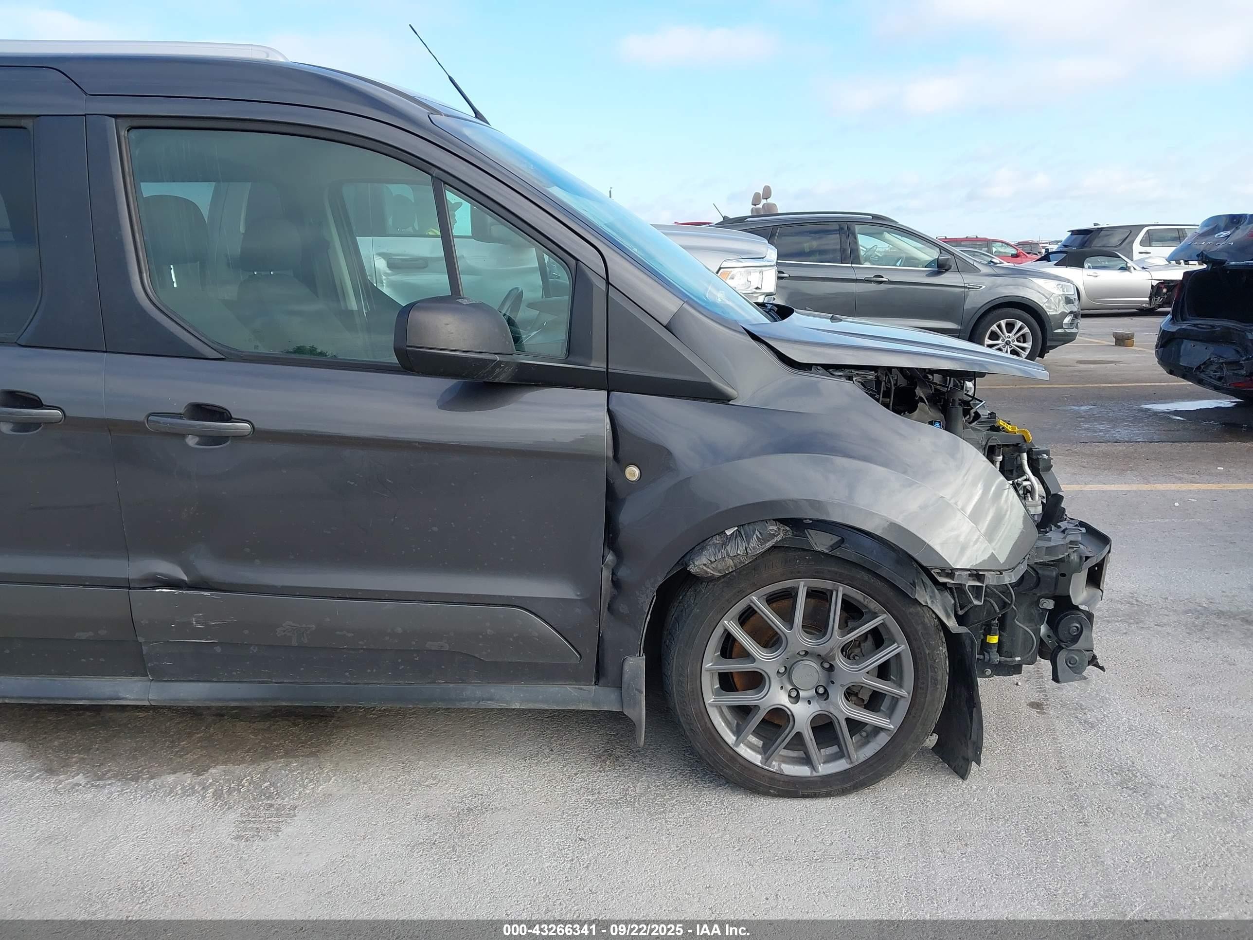 2018 Ford Transit Connect Xlt Gray vin: NM0GE9F73J1364642
