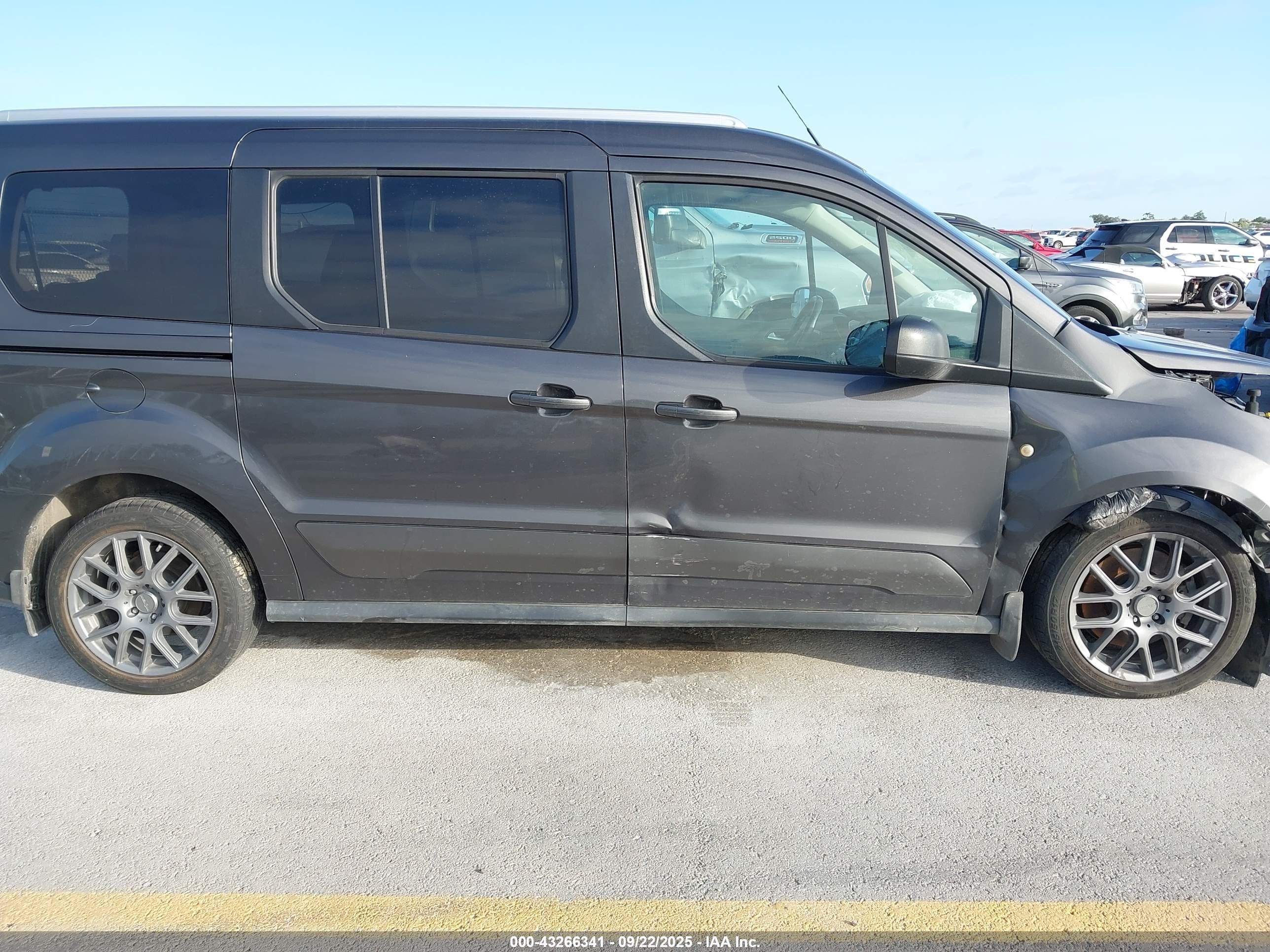 2018 Ford Transit Connect Xlt Gray vin: NM0GE9F73J1364642