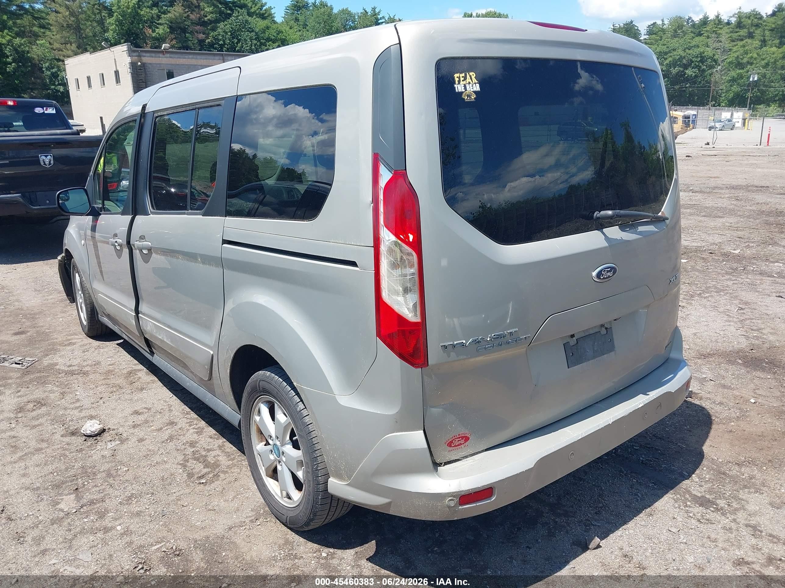 2014 Ford Transit Connect Xlt Коричневый vin: NM0GE9F74E1159921