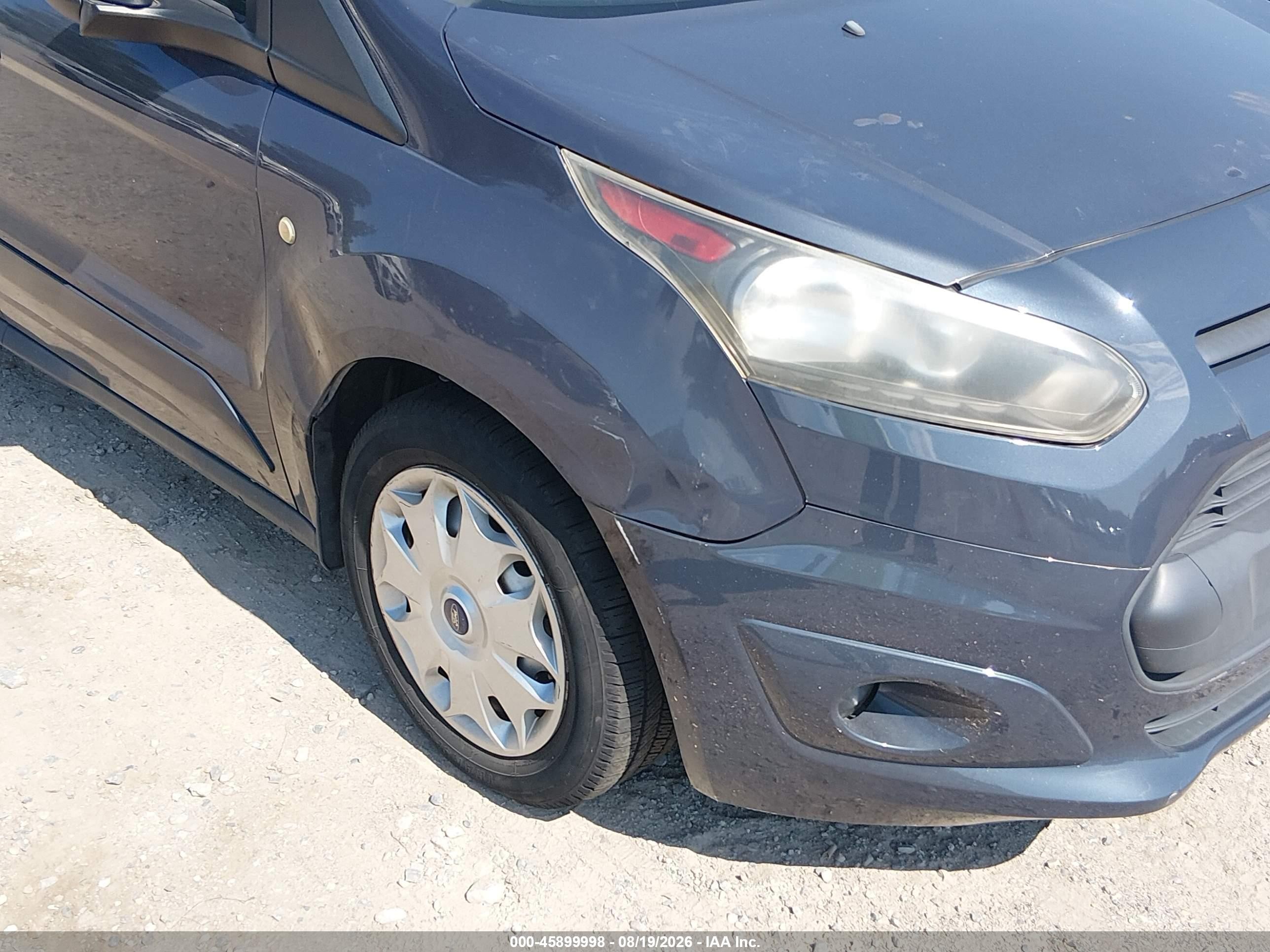 2014 Ford Transit Connect Xlt Gray vin: NM0GE9F74E1163712