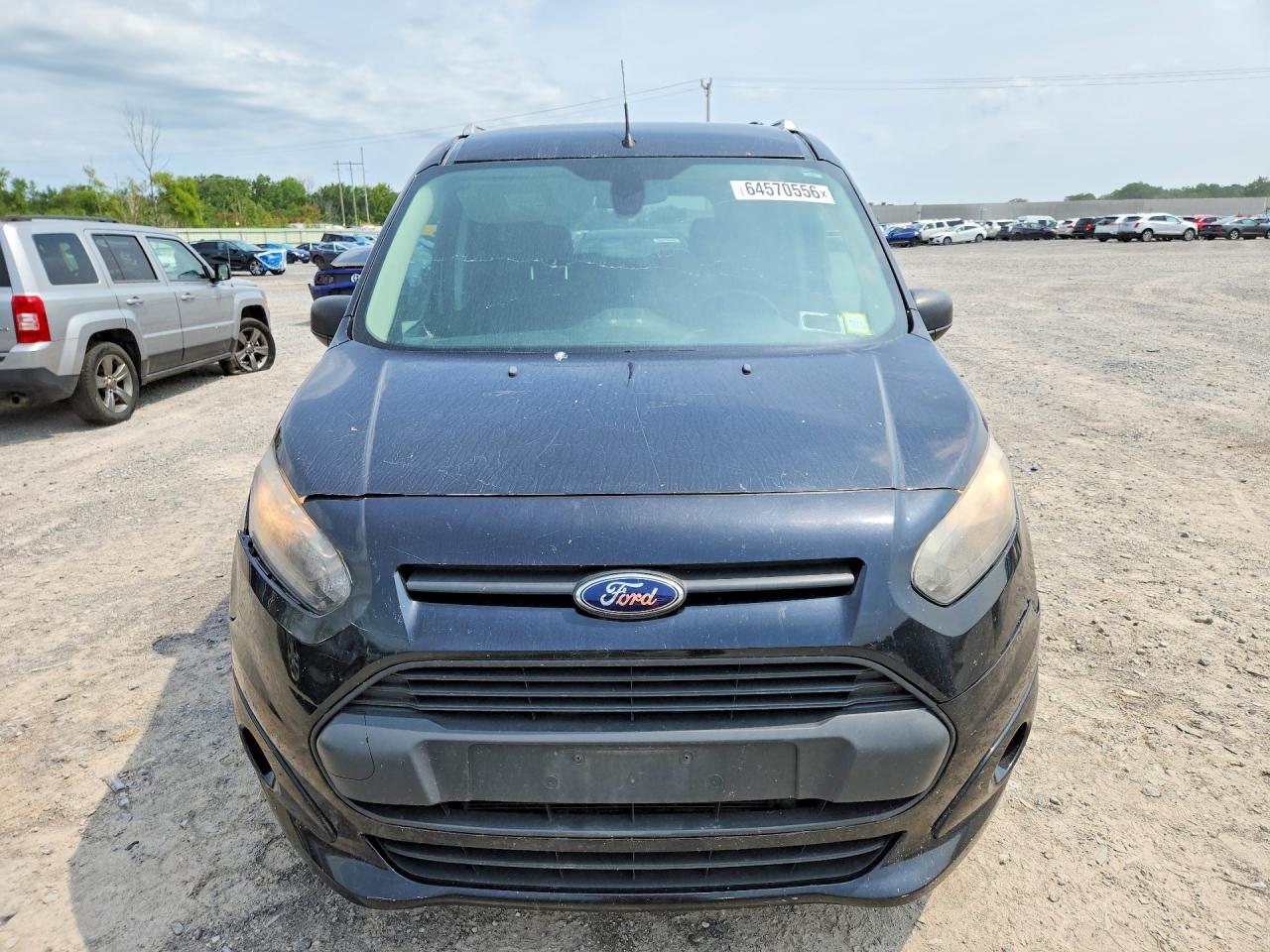 2015 Ford Transit Connect Xlt Black vin: NM0GE9F74F1181497
