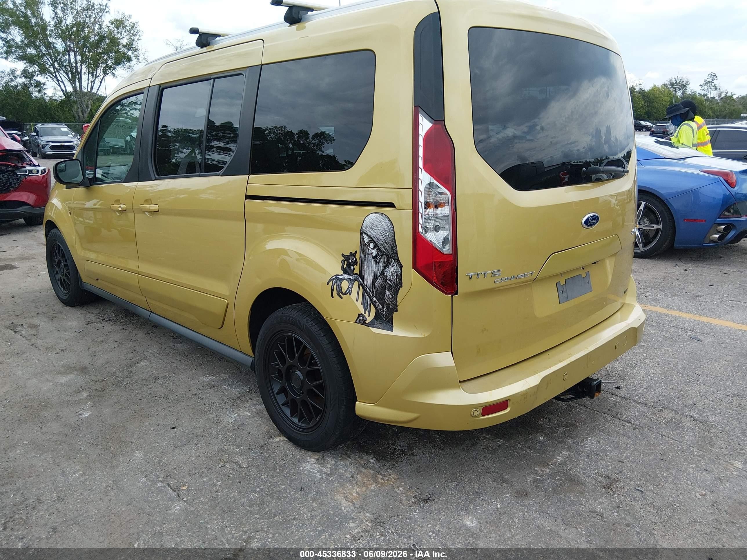 2015 Ford Transit Connect Xlt Gold vin: NM0GE9F74F1217981