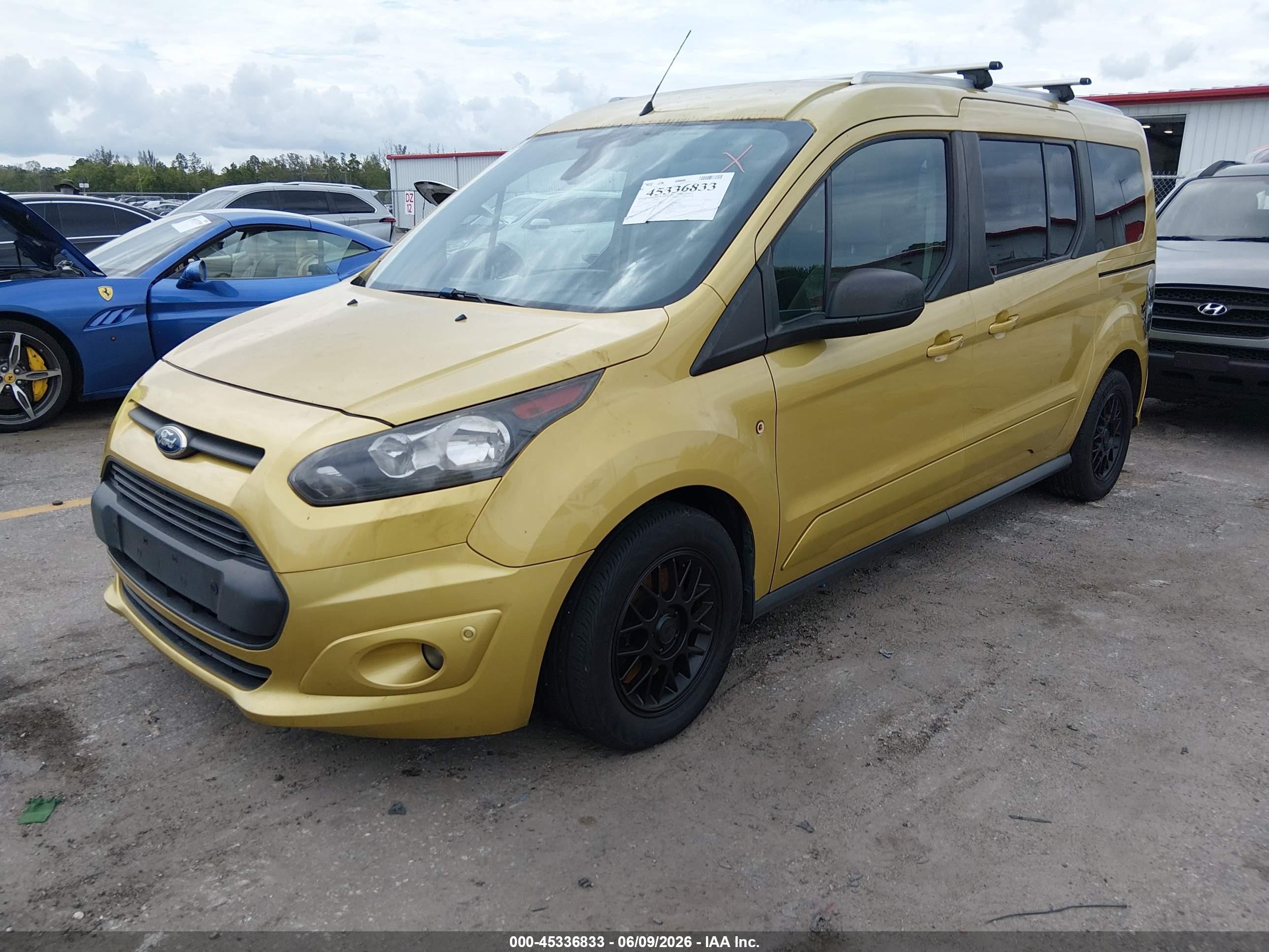 2015 Ford Transit Connect Xlt Gold vin: NM0GE9F74F1217981
