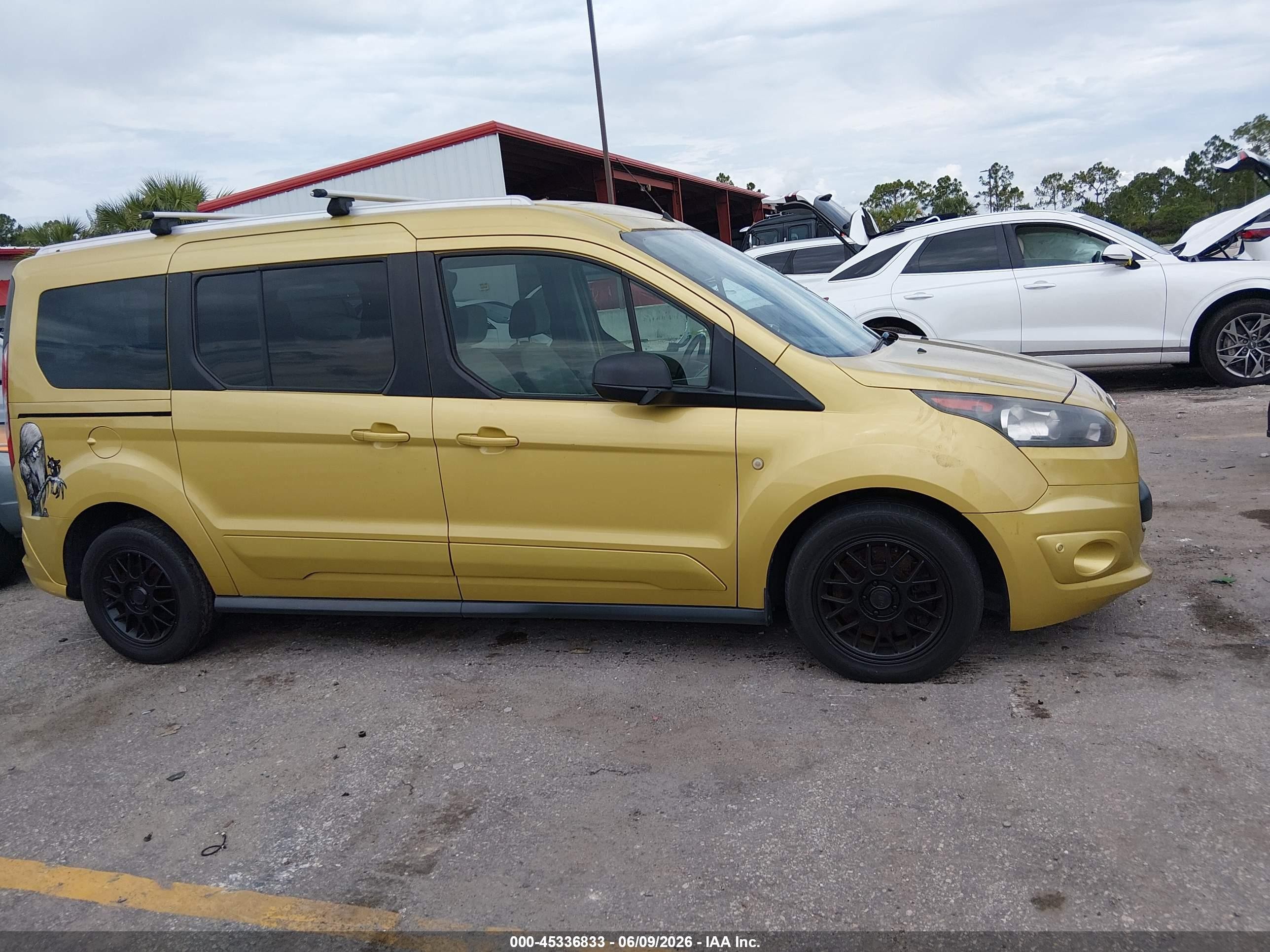 2015 Ford Transit Connect Xlt Gold vin: NM0GE9F74F1217981