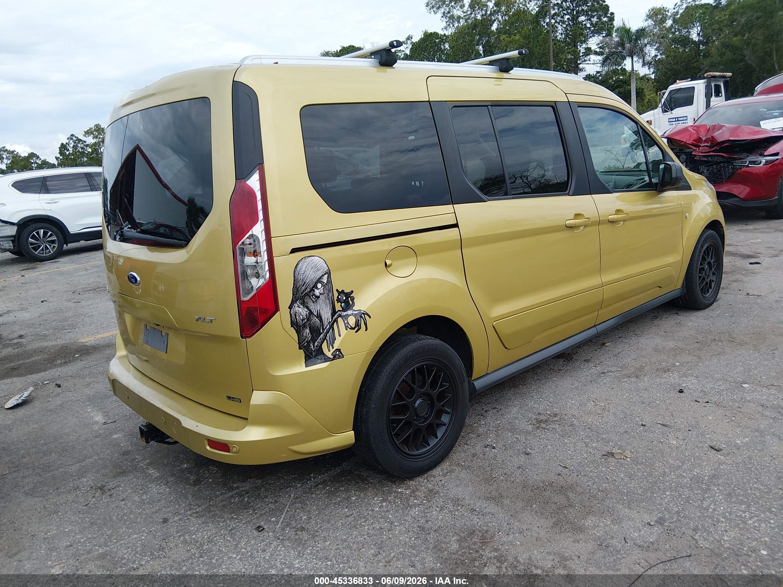 2015 Ford Transit Connect Xlt Gold vin: NM0GE9F74F1217981