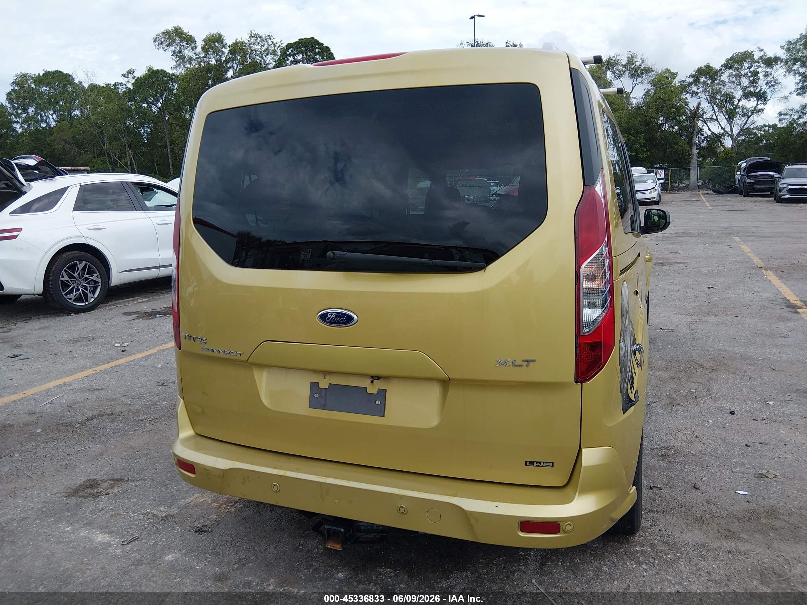 2015 Ford Transit Connect Xlt Gold vin: NM0GE9F74F1217981