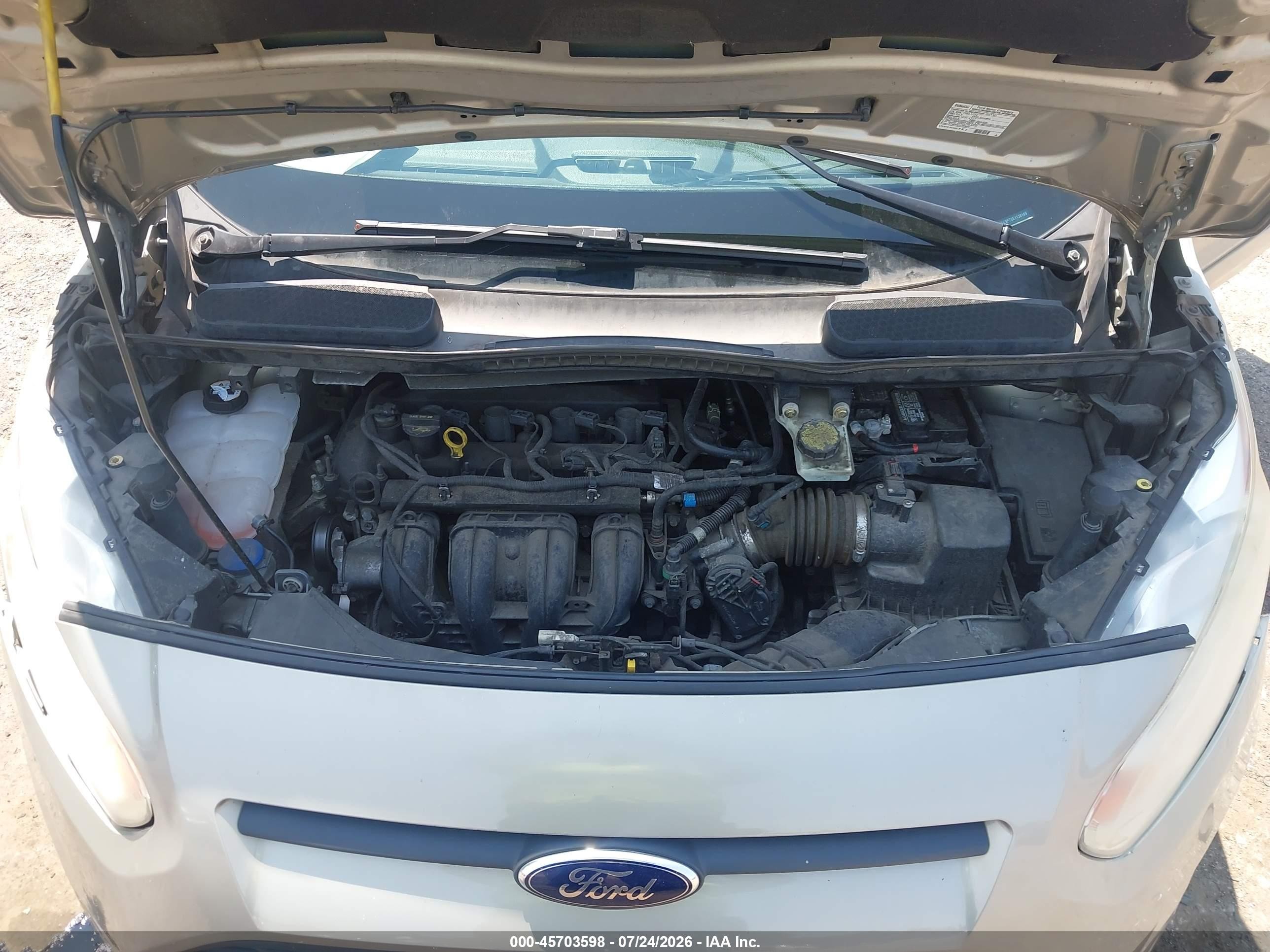 2014 Ford Transit Connect Xlt Золотой vin: NM0GE9F75E1138169