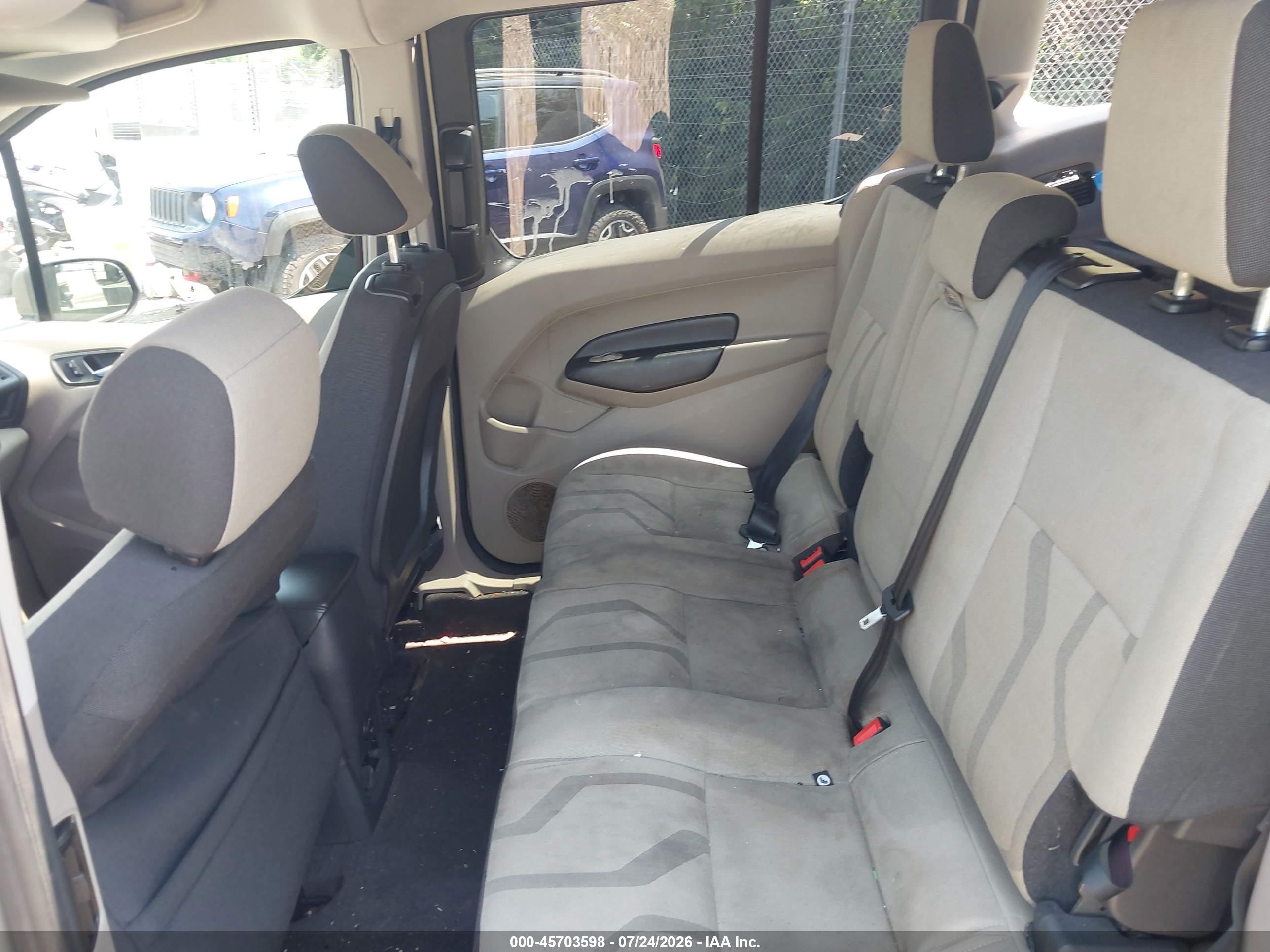2014 Ford Transit Connect Xlt Золотой vin: NM0GE9F75E1138169