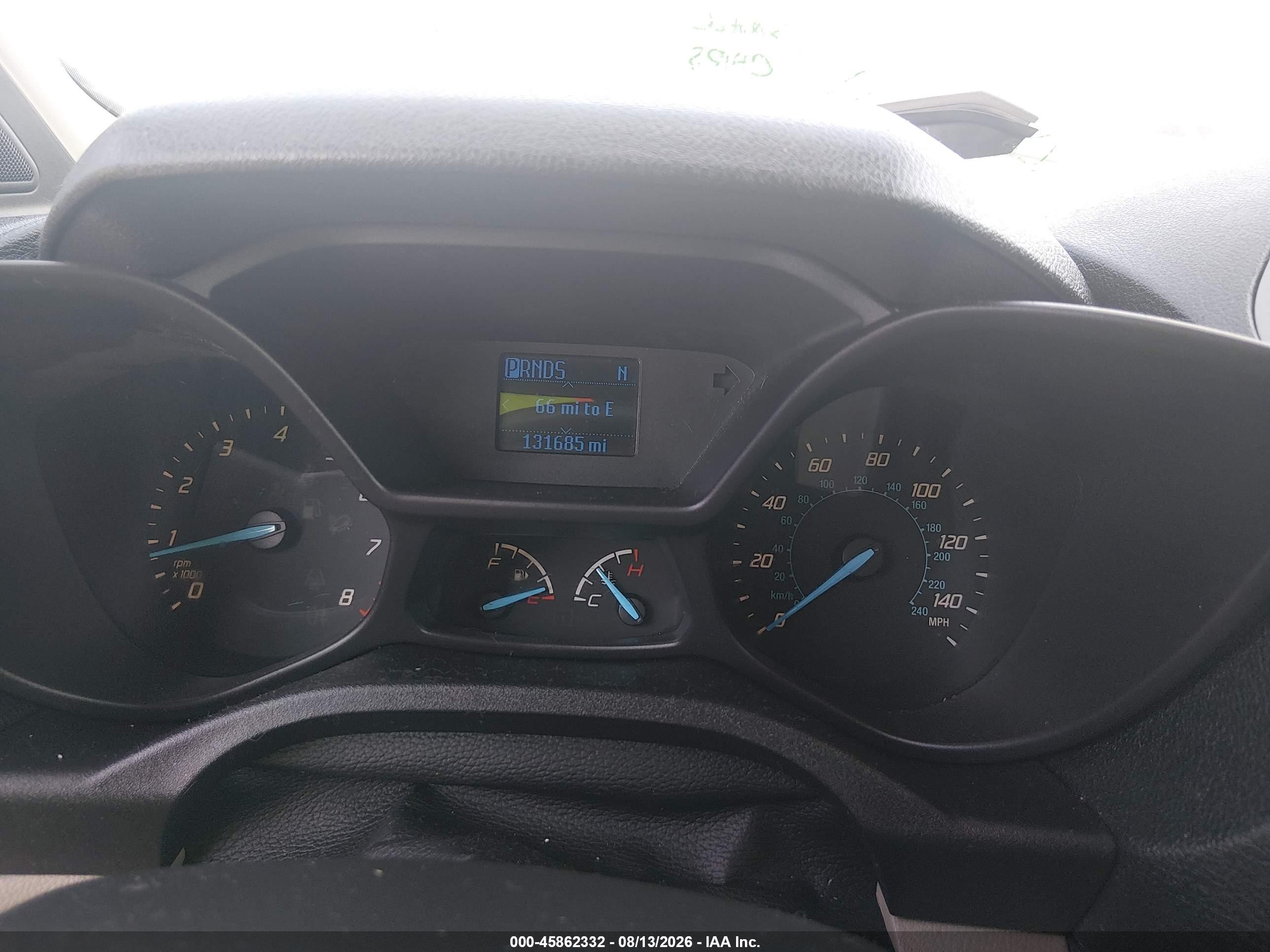 2014 Ford Transit Connect Xlt Blue vin: NM0GE9F75E1158633