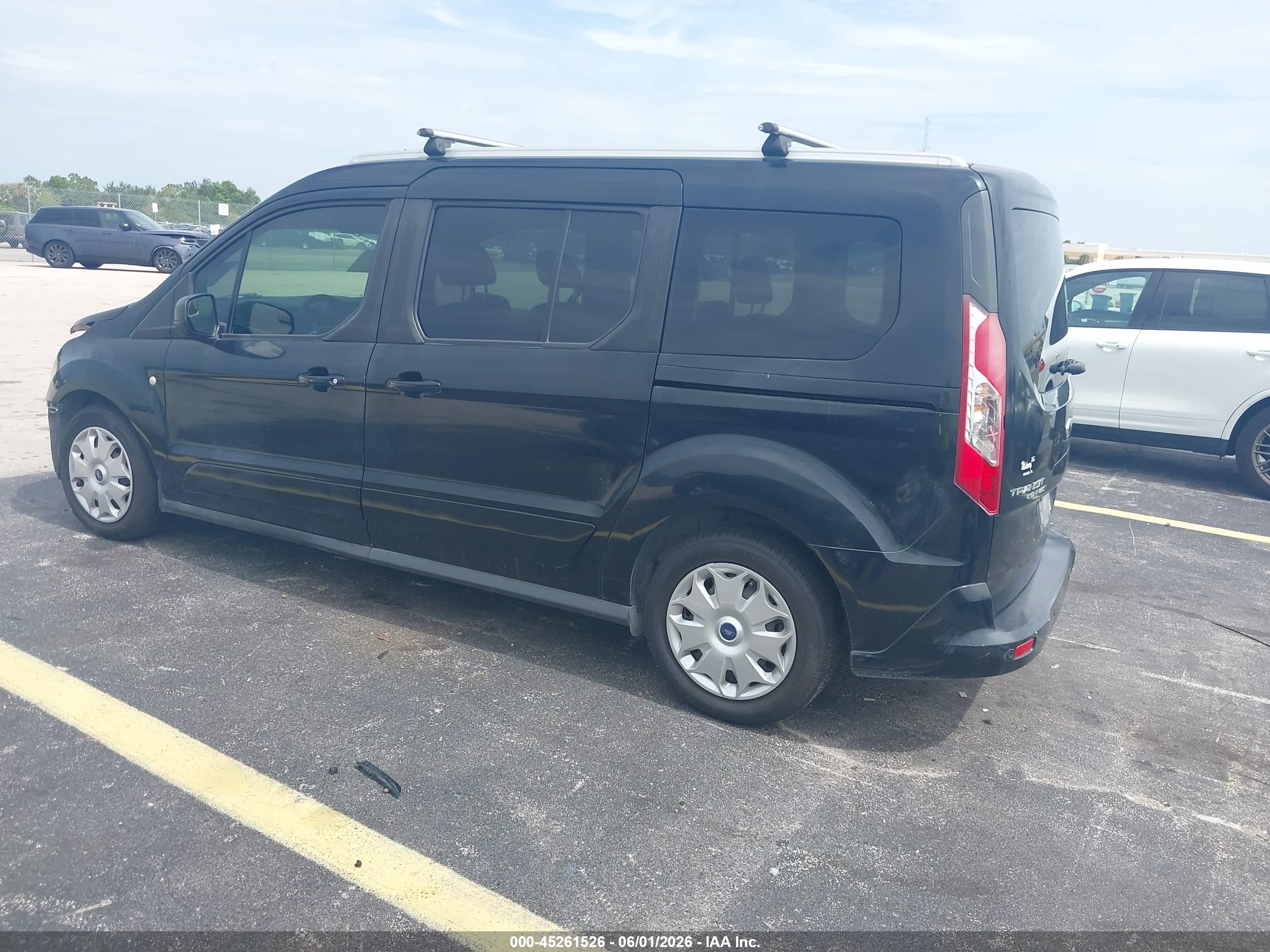 2015 Ford Transit Connect Xlt Black vin: NM0GE9F75F1182156