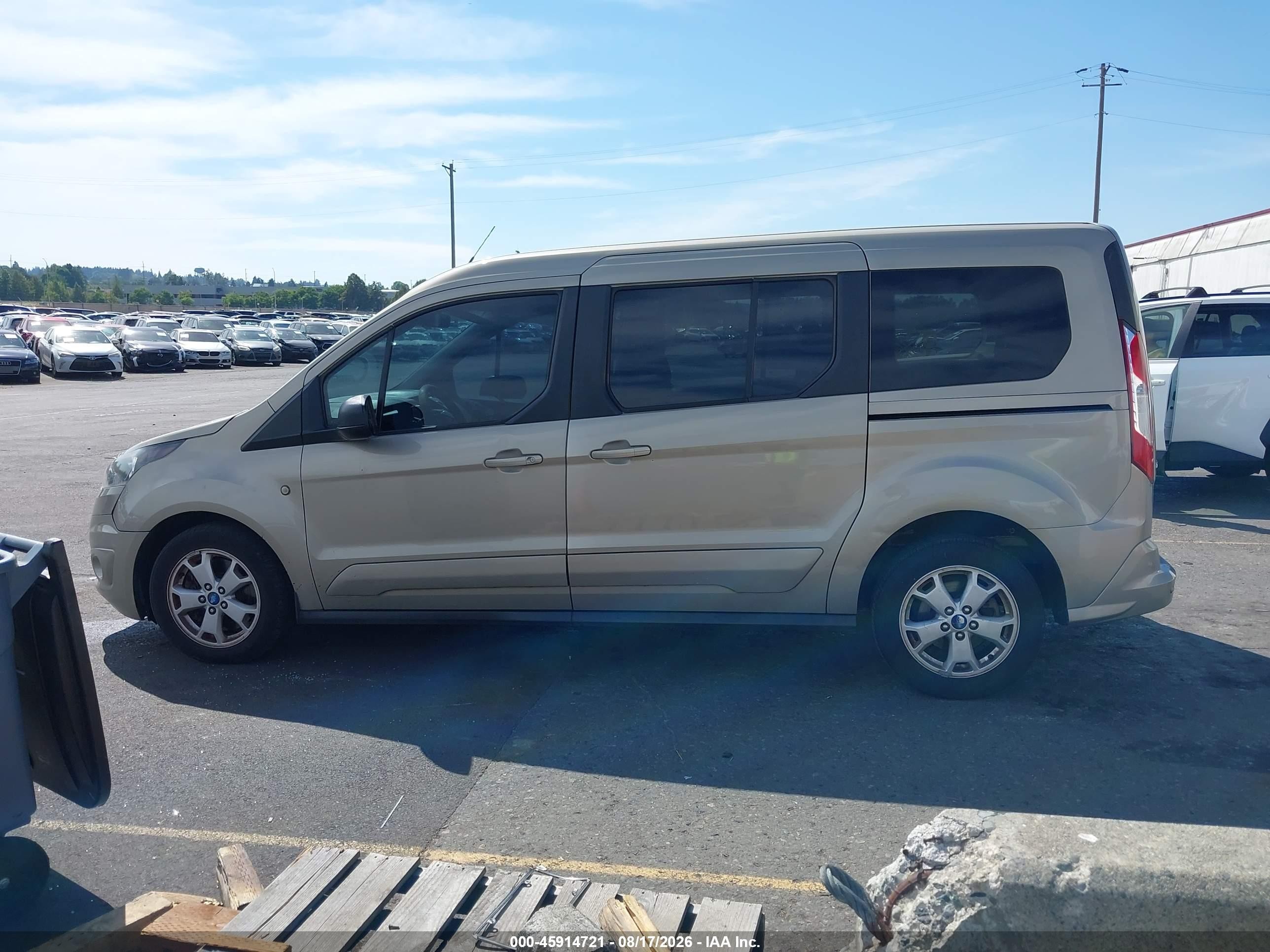 2015 Ford Transit Connect Xlt Gold vin: NM0GE9F75F1197966