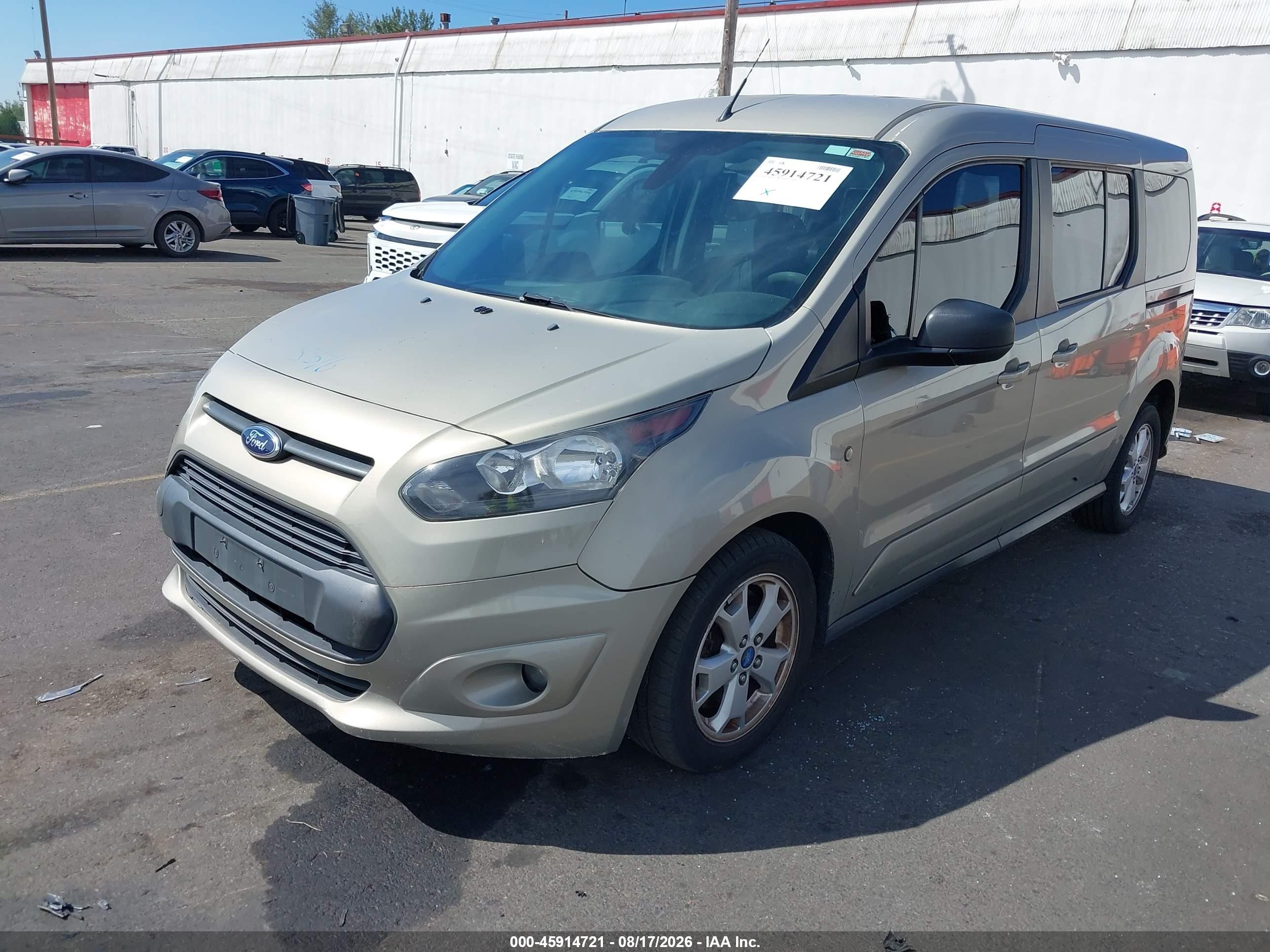 2015 Ford Transit Connect Xlt Gold vin: NM0GE9F75F1197966
