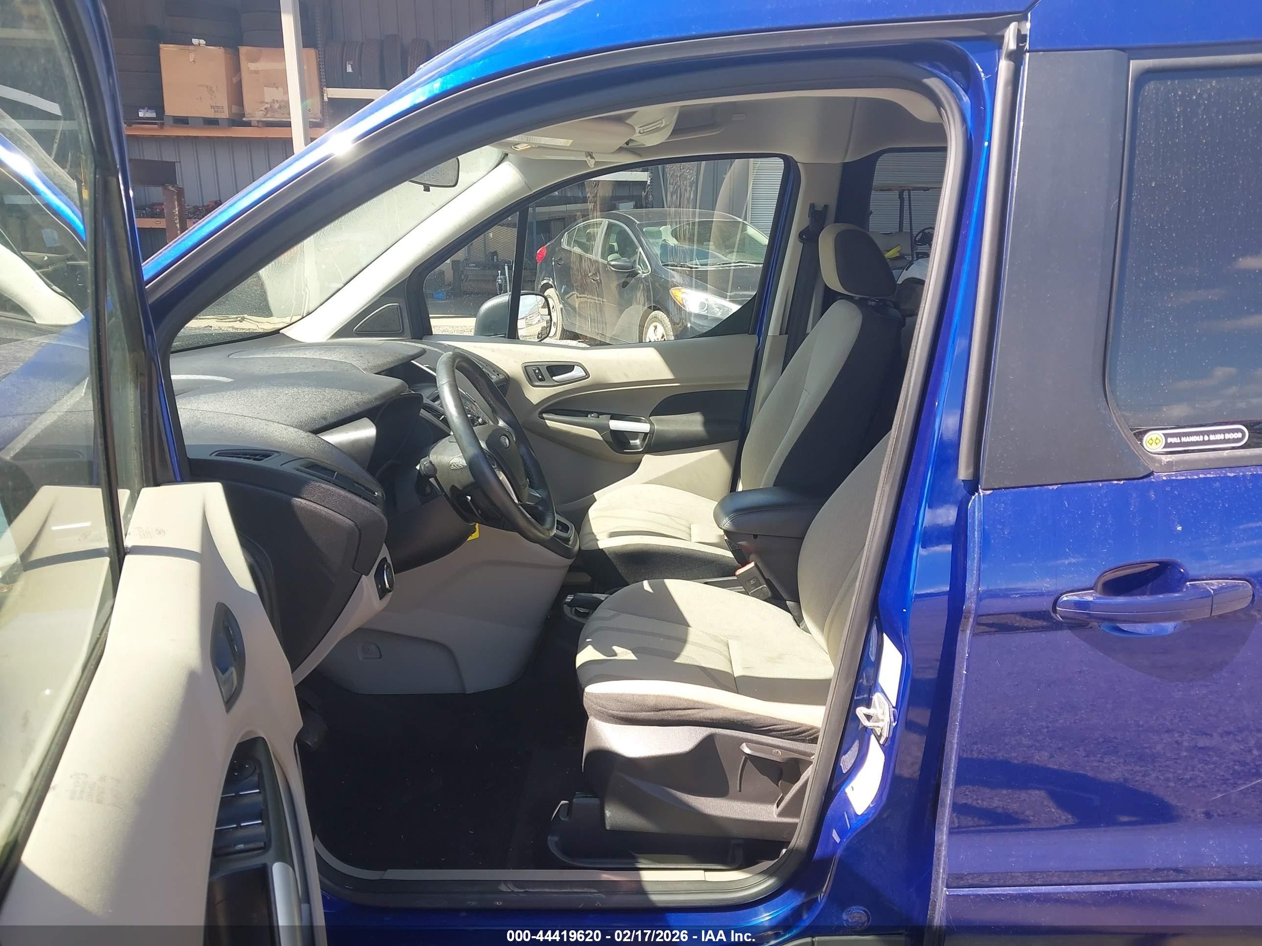 2015 Ford Transit Connect Xlt Blue vin: NM0GE9F76F1197846
