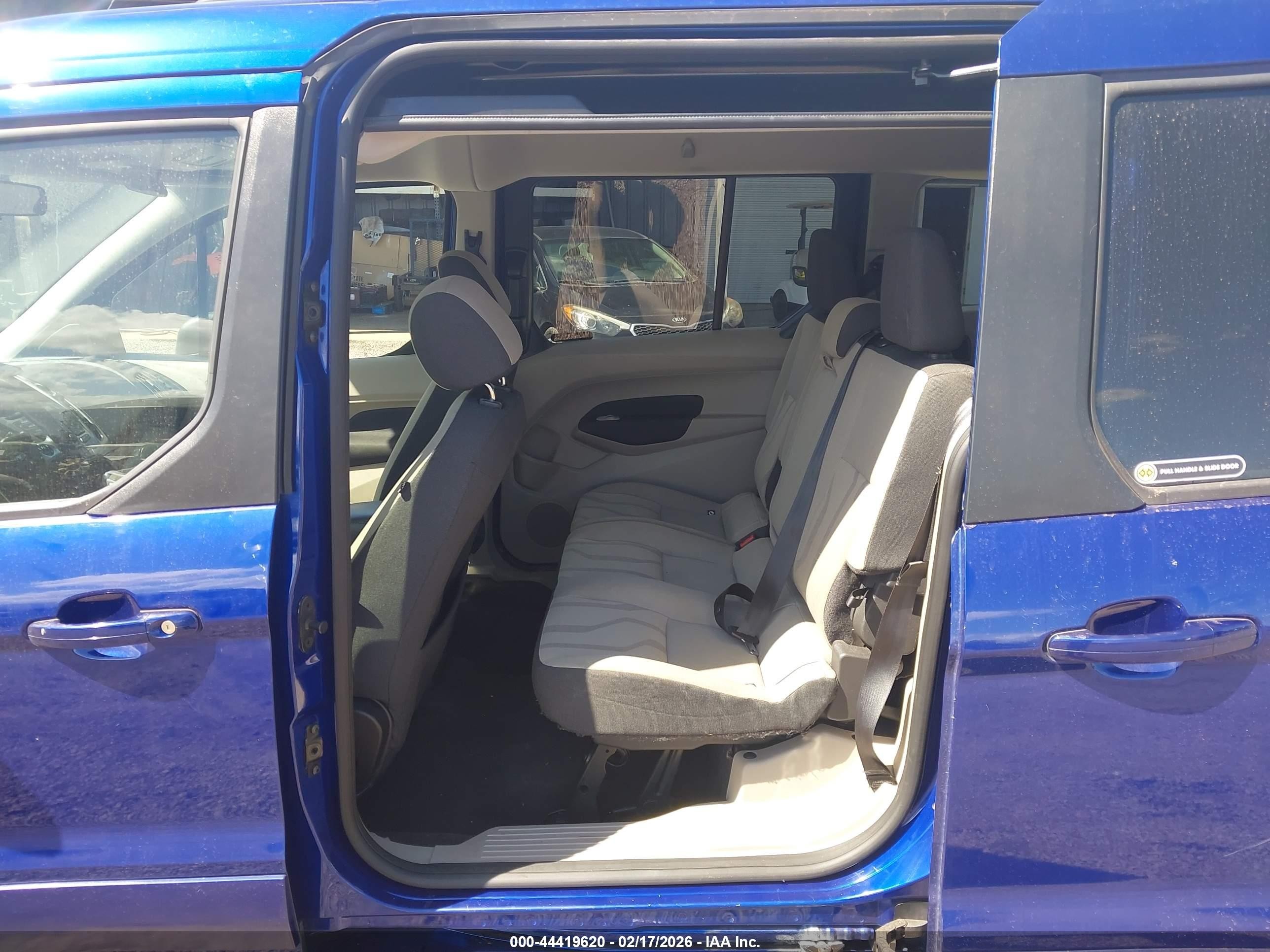 2015 Ford Transit Connect Xlt Blue vin: NM0GE9F76F1197846
