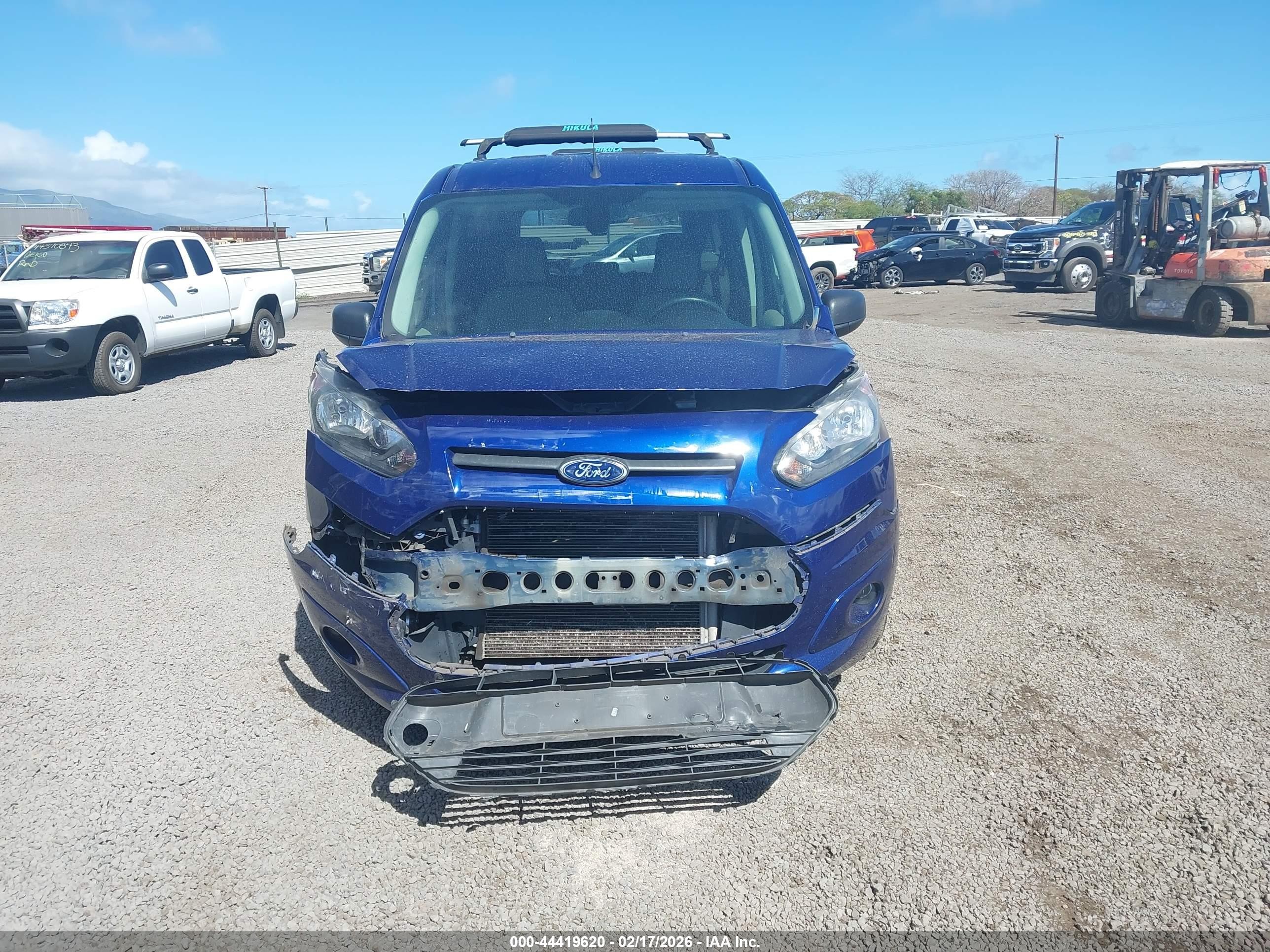 2015 Ford Transit Connect Xlt Blue vin: NM0GE9F76F1197846