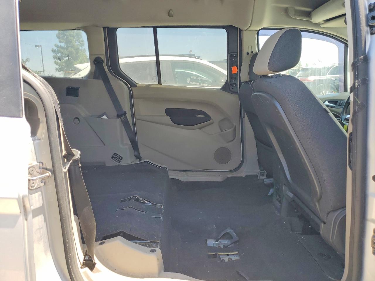 2015 Ford Transit Connect Xlt Gray vin: NM0GE9F76F1199256
