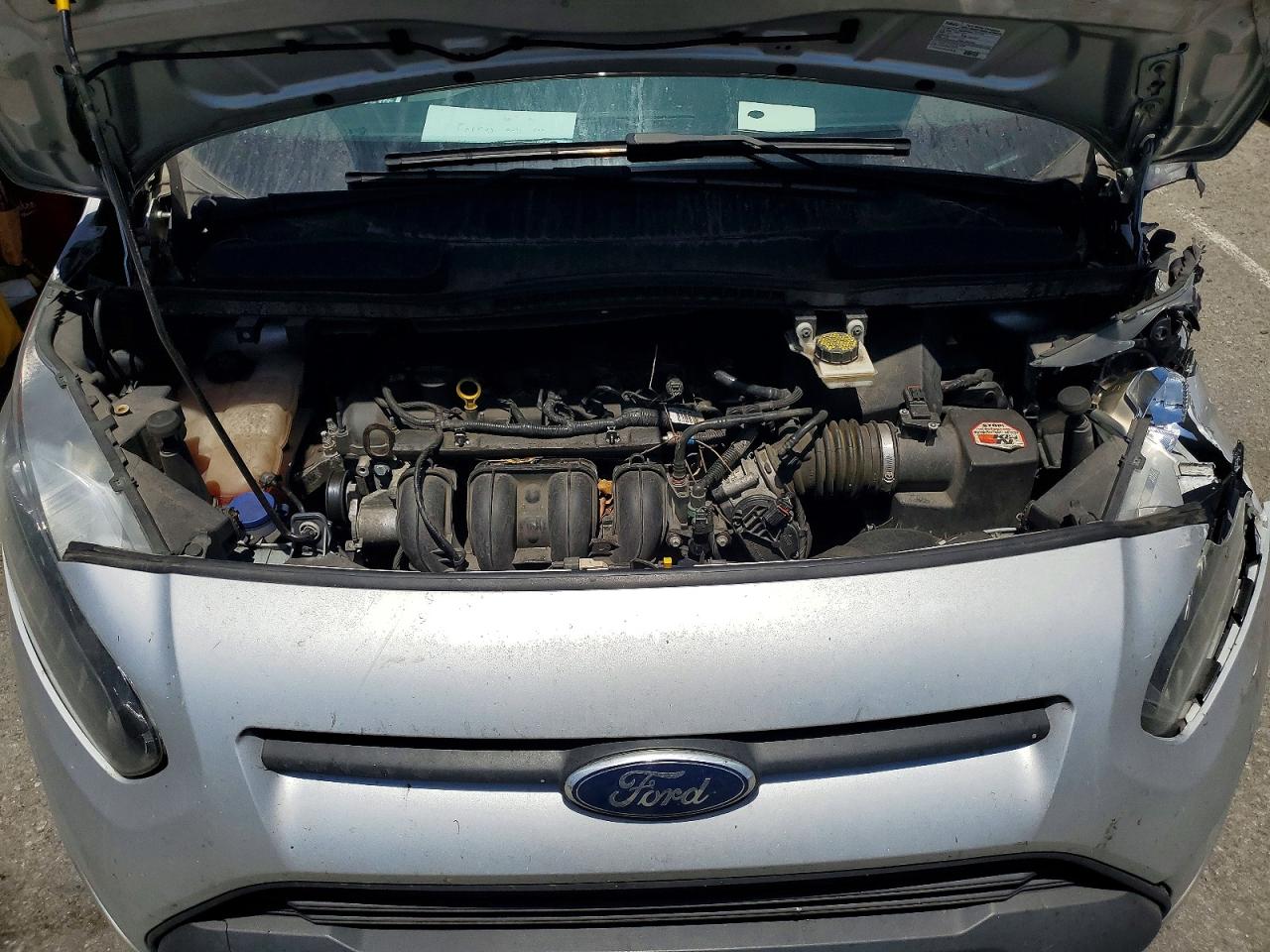 2015 Ford Transit Connect Xlt Gray vin: NM0GE9F76F1199256