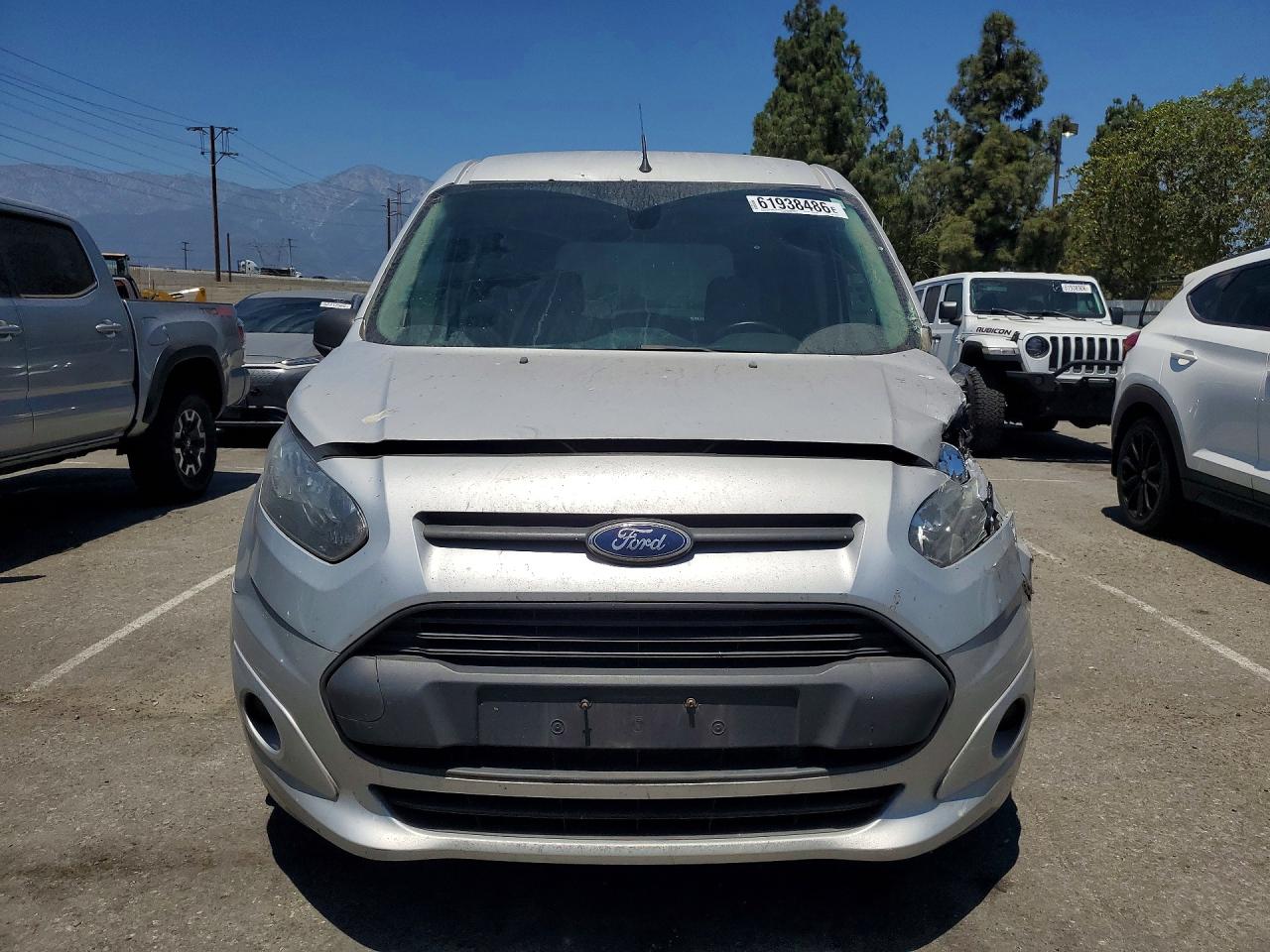 2015 Ford Transit Connect Xlt Gray vin: NM0GE9F76F1199256