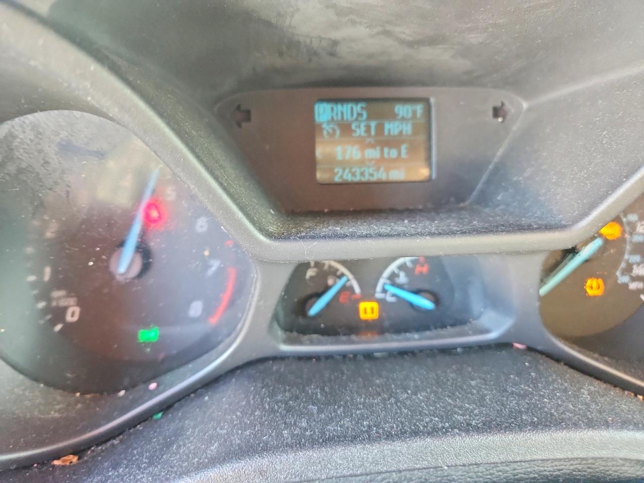 2014 Ford Transit Connect Xlt White vin: NM0GE9F77E1162635