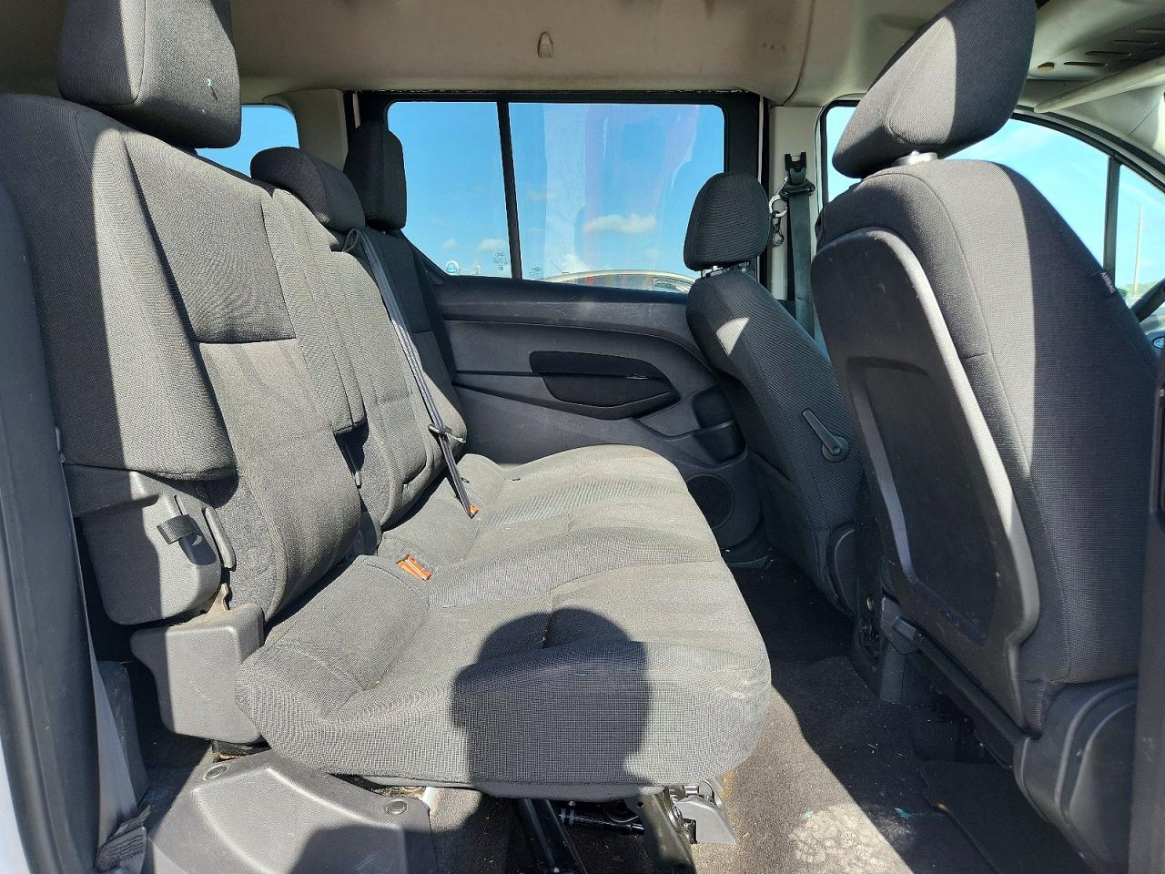 2014 Ford Transit Connect Xlt White vin: NM0GE9F77E1162635