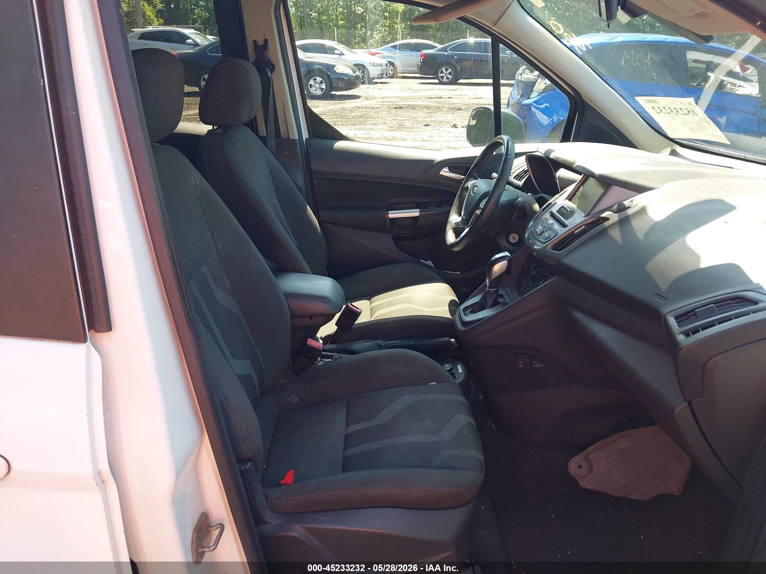 2015 Ford Transit Connect Xlt Белый vin: NM0GE9F78F1207356