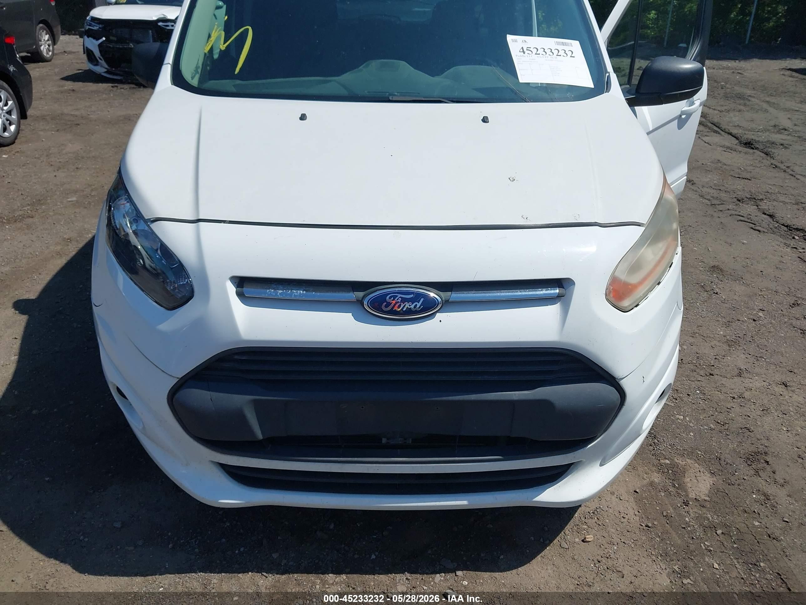 2015 Ford Transit Connect Xlt Белый vin: NM0GE9F78F1207356