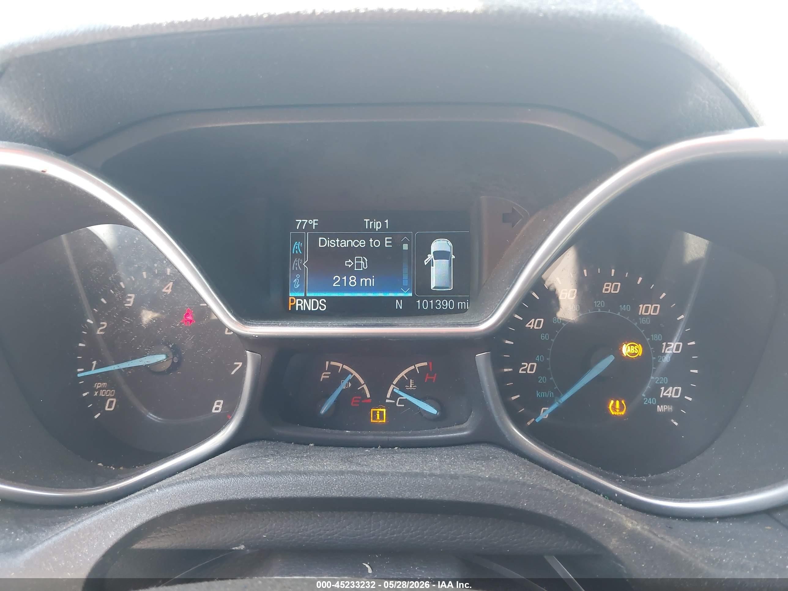 2015 Ford Transit Connect Xlt Белый vin: NM0GE9F78F1207356
