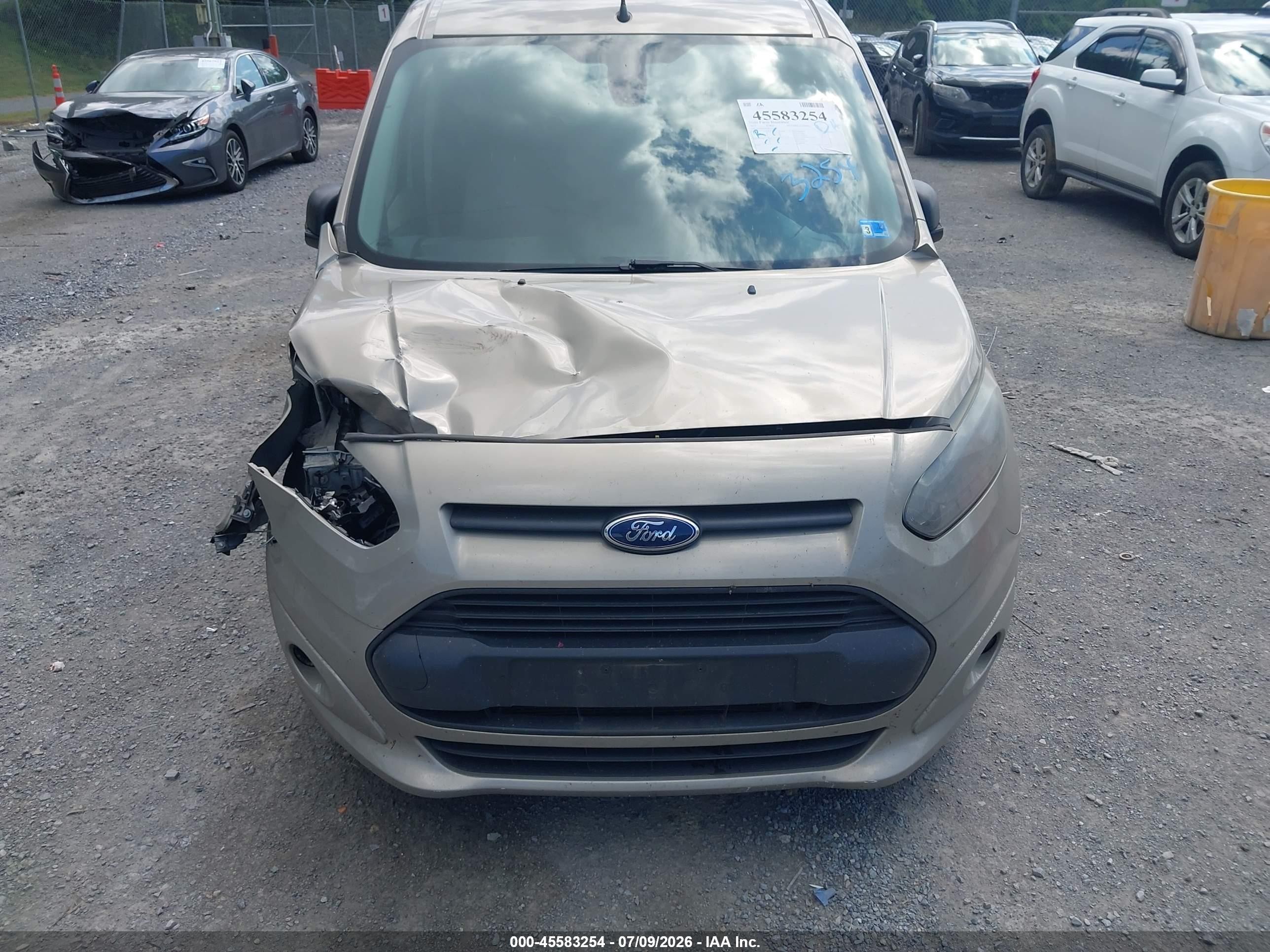 2015 Ford Transit Connect Xlt Beige vin: NM0GE9F78F1223041