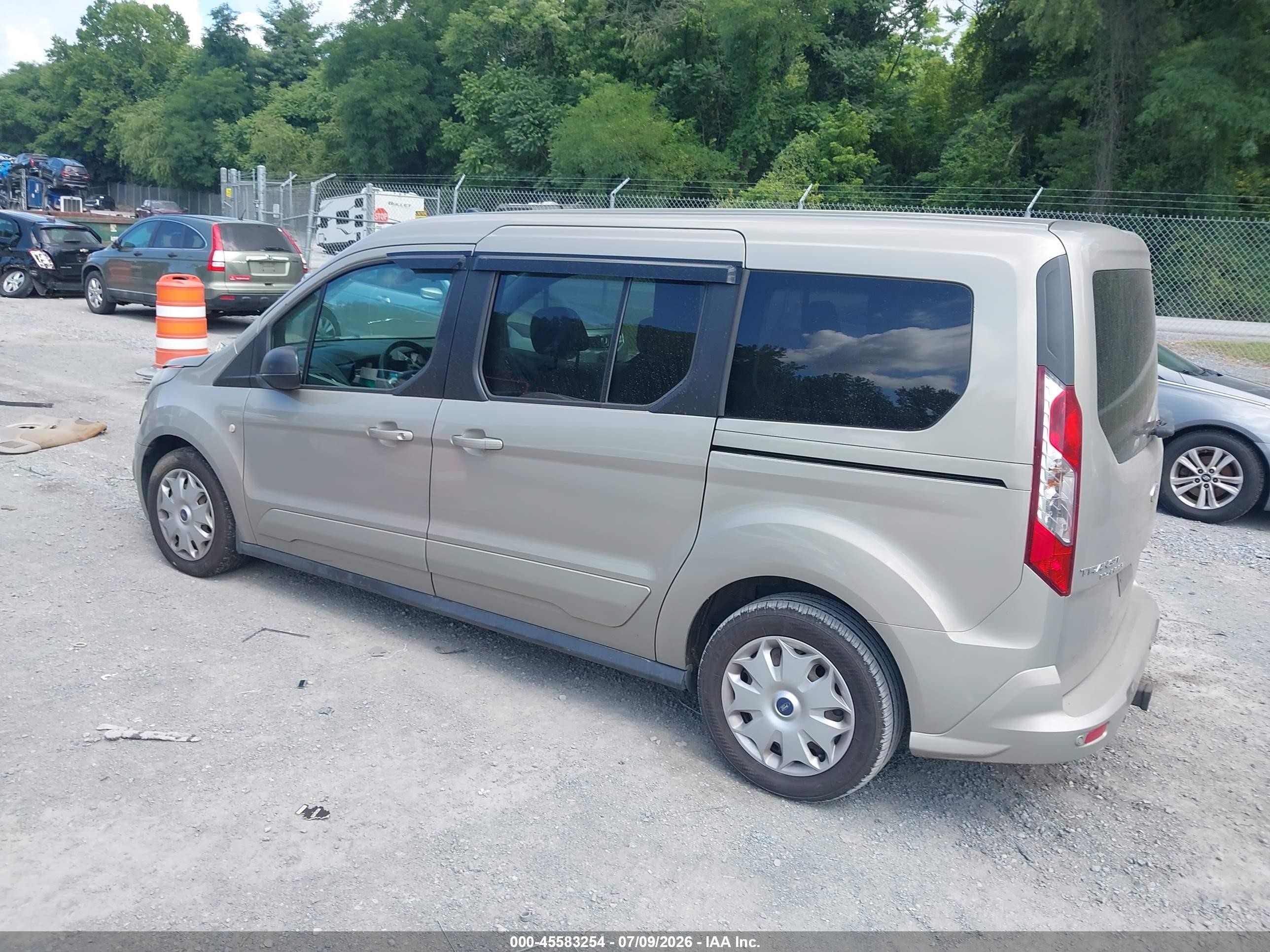 2015 Ford Transit Connect Xlt Beige vin: NM0GE9F78F1223041