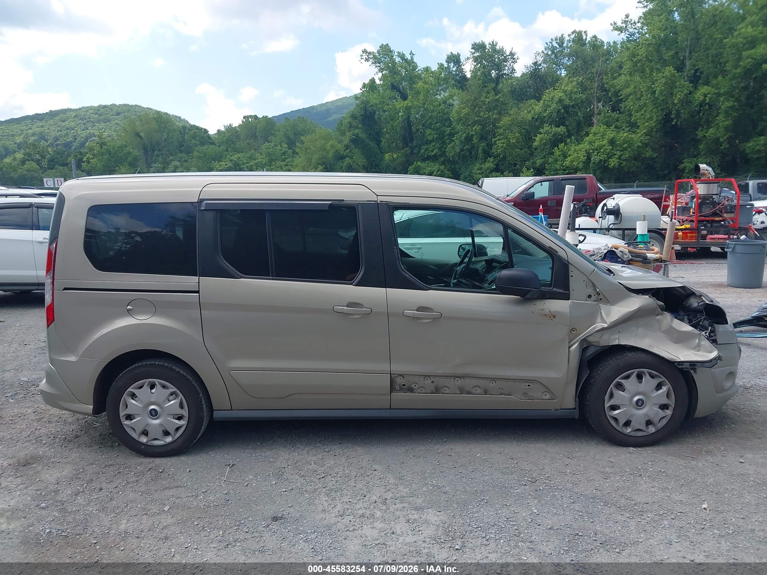 2015 Ford Transit Connect Xlt Beige vin: NM0GE9F78F1223041