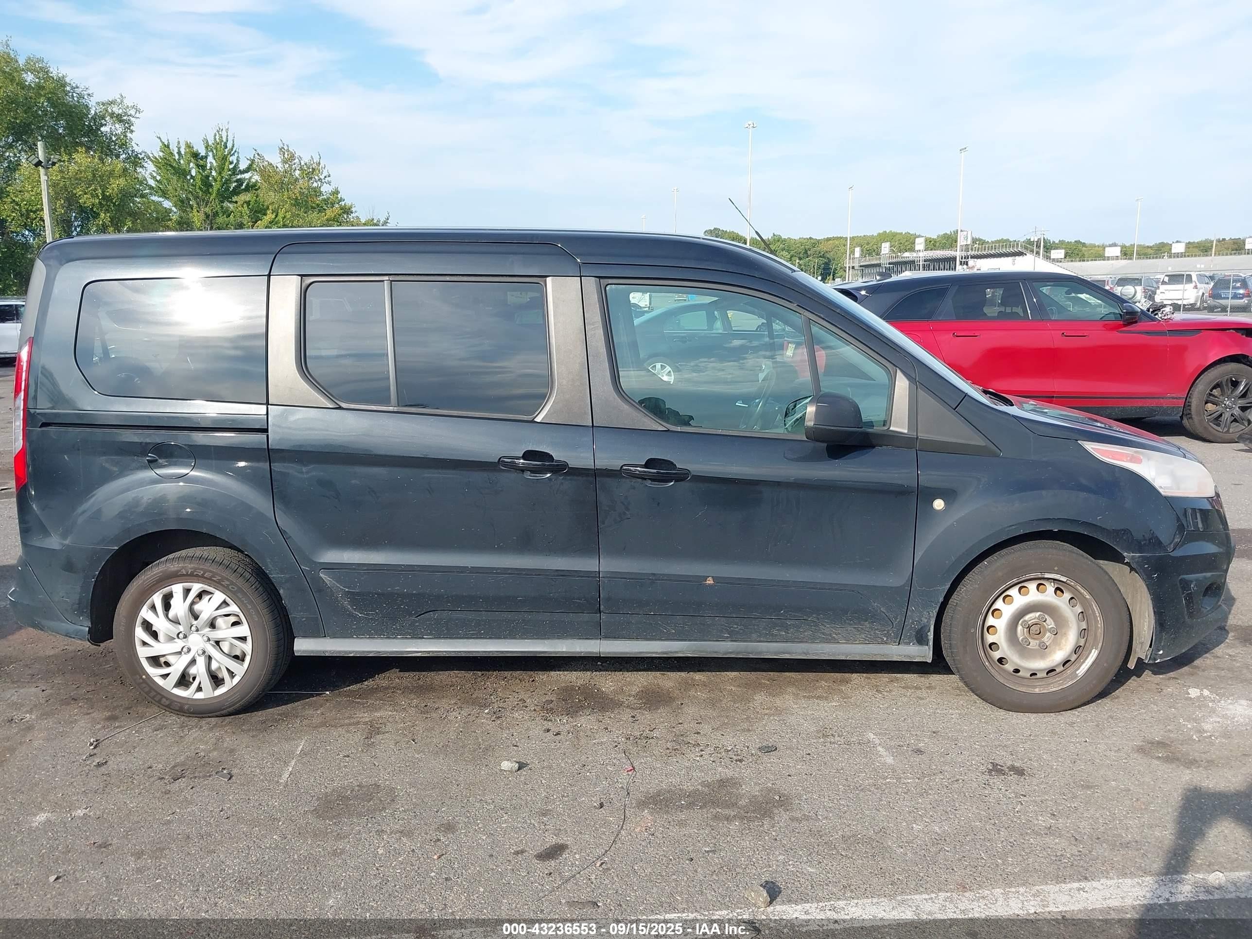 2014 Ford Transit Connect Xlt Черный vin: NM0GE9F79E1137591