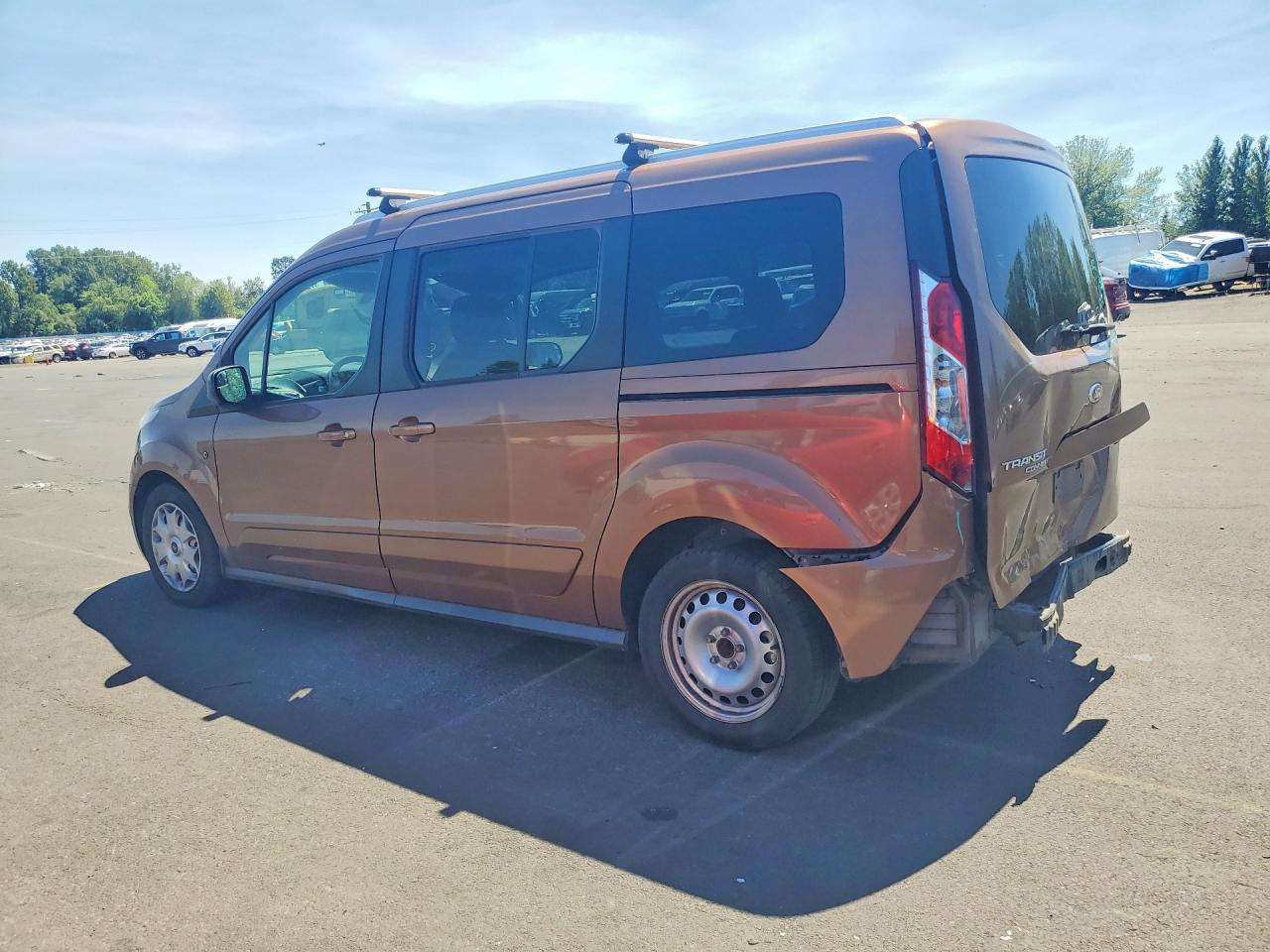2014 Ford Transit Connect Xlt Brown vin: NM0GE9F79E1138966