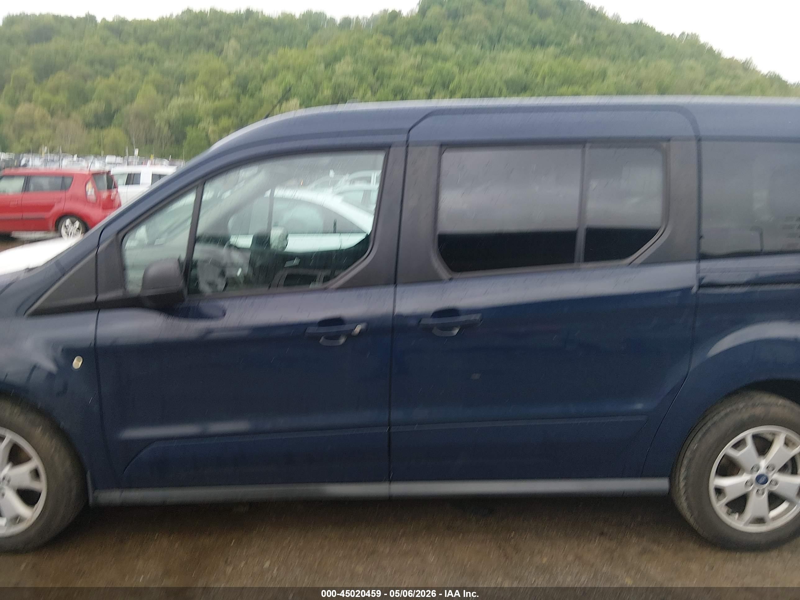 2014 Ford Transit Connect Xlt Синий vin: NM0GE9F79E1153175