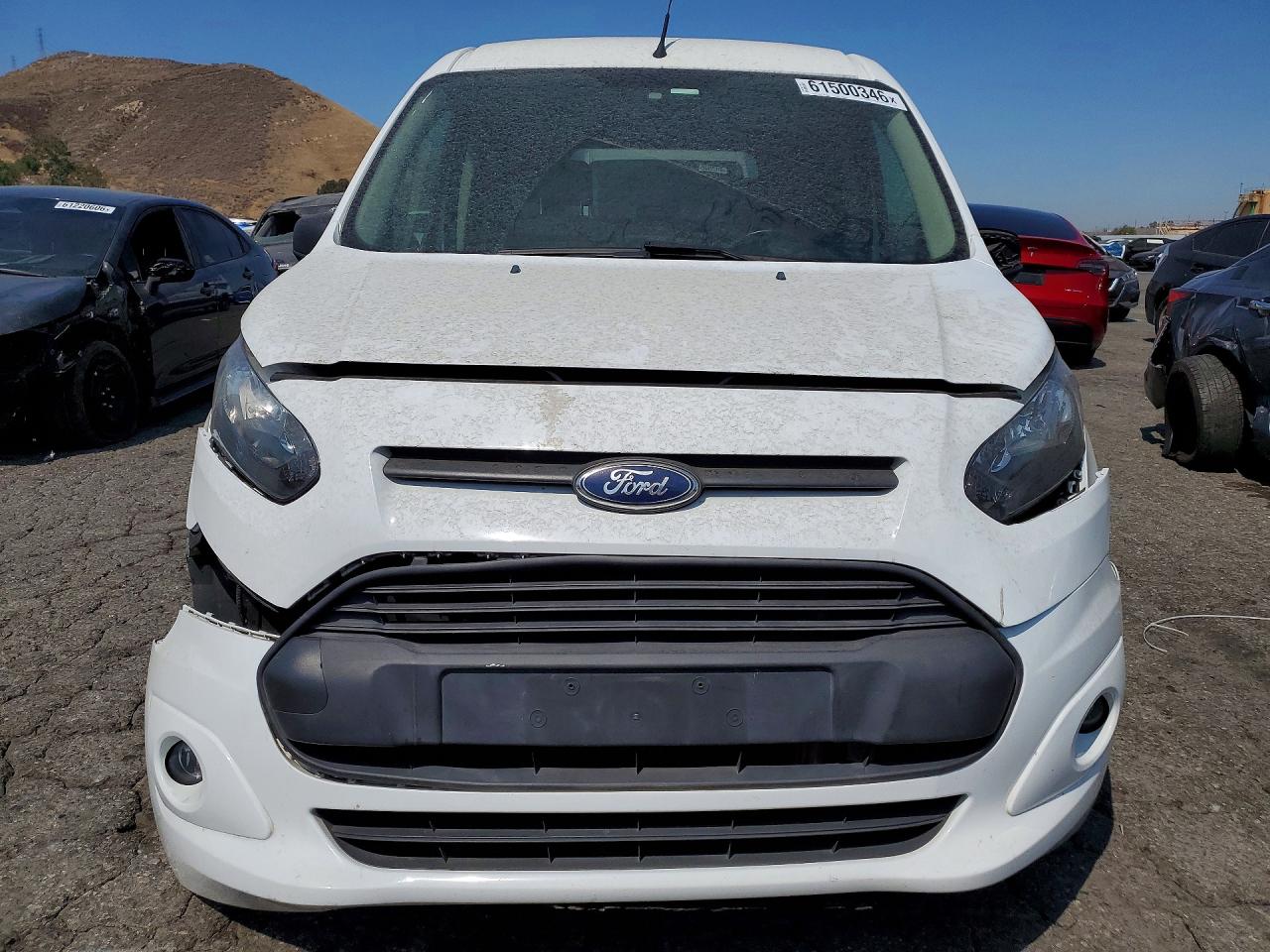 2015 Ford Transit Connect Xlt White vin: NM0GE9F79F1199087