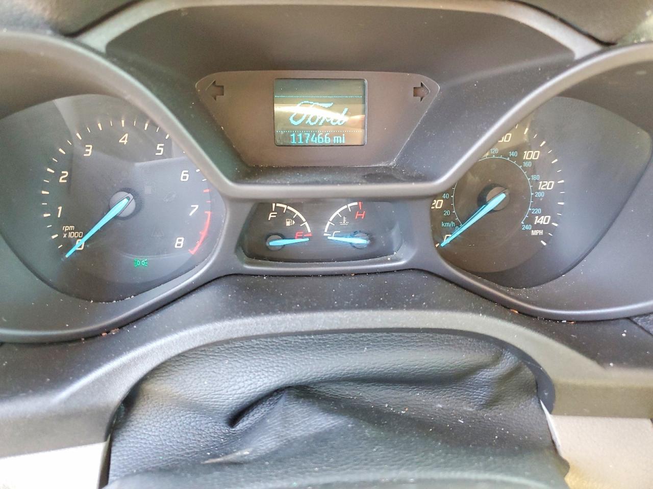 2015 Ford Transit Connect Xlt White vin: NM0GE9F79F1199087