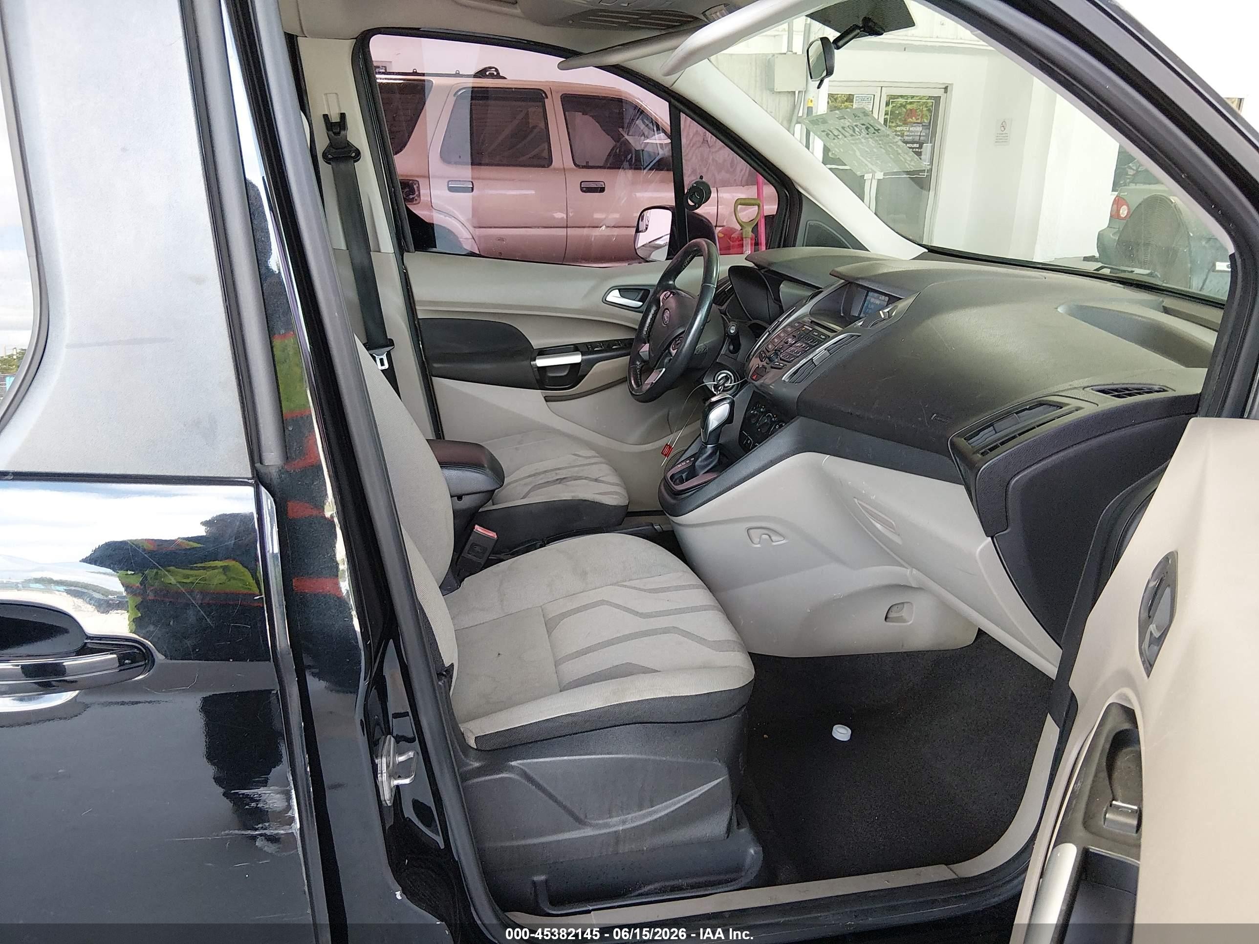 2015 Ford Transit Connect Xlt Black vin: NM0GE9F79F1213408
