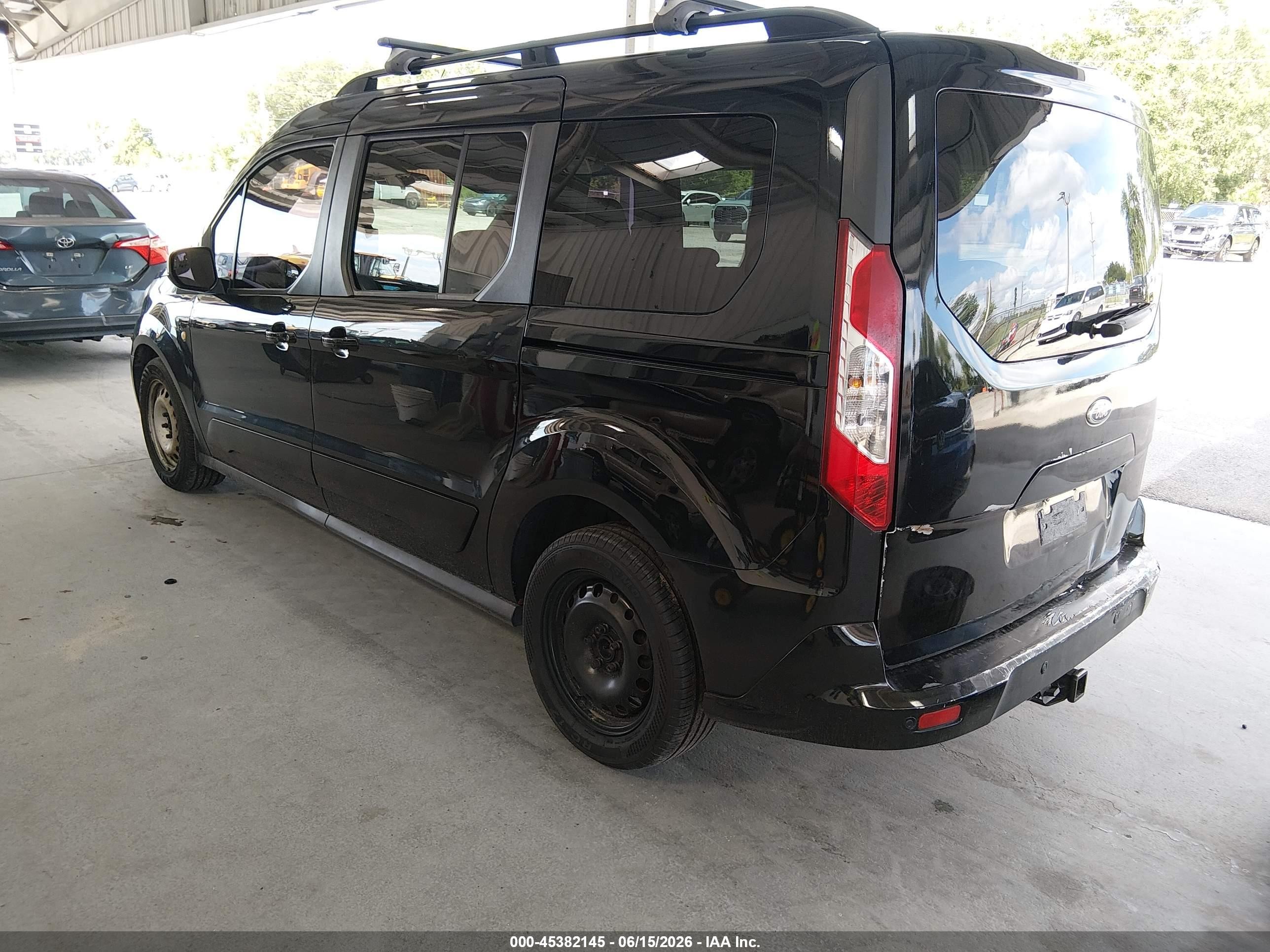 2015 Ford Transit Connect Xlt Black vin: NM0GE9F79F1213408