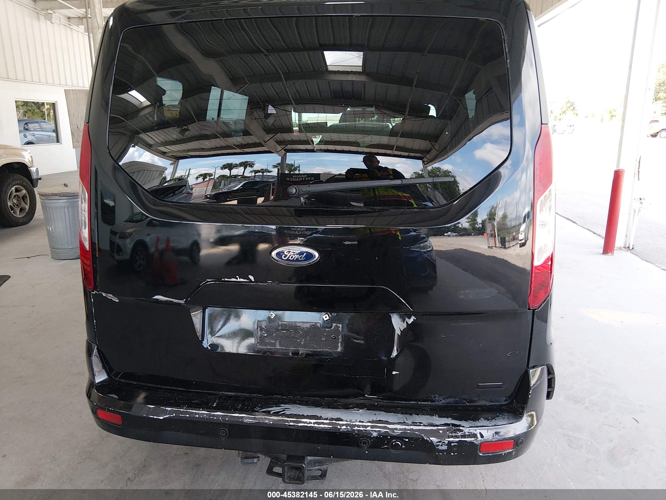 2015 Ford Transit Connect Xlt Black vin: NM0GE9F79F1213408