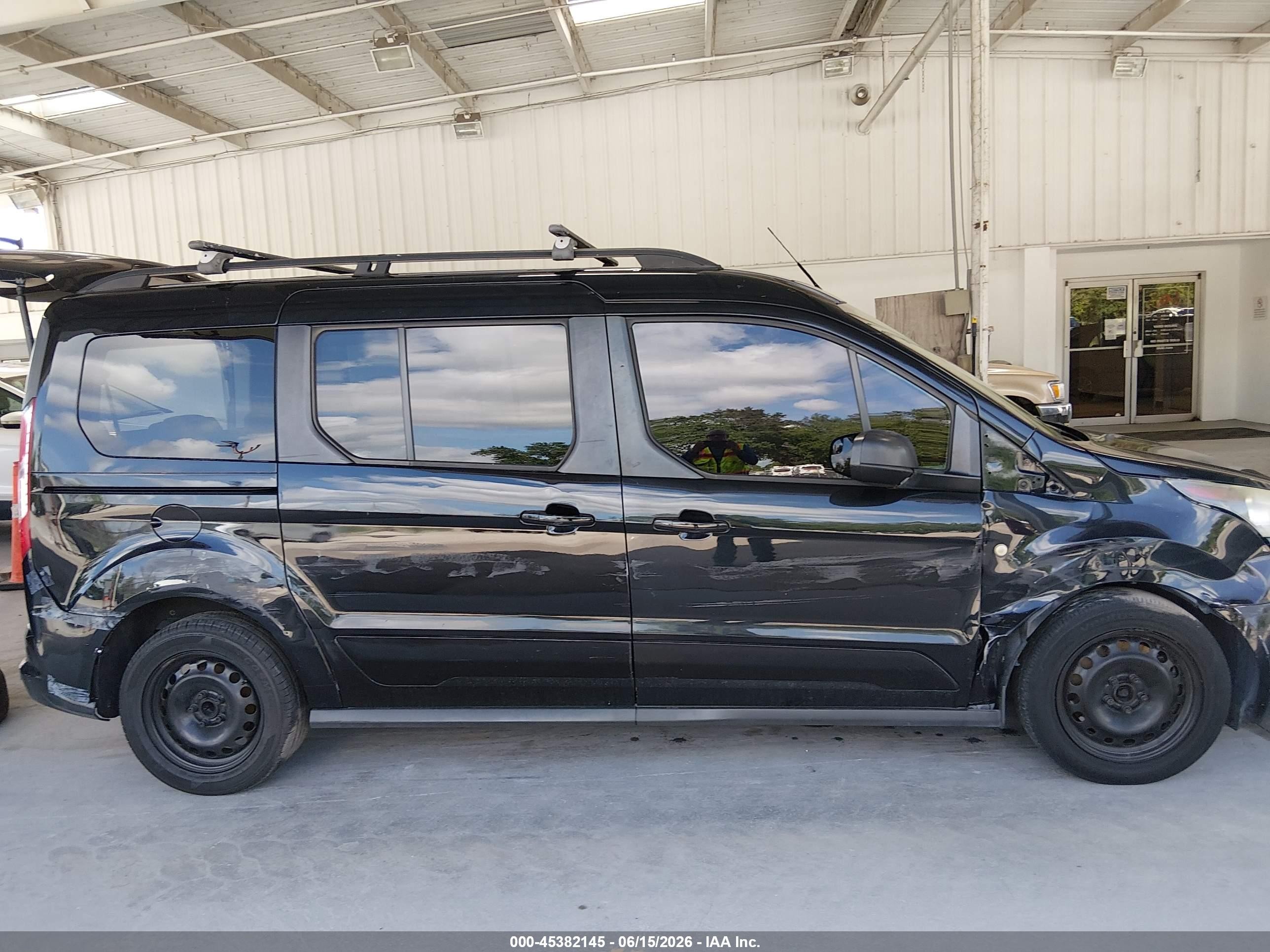 2015 Ford Transit Connect Xlt Black vin: NM0GE9F79F1213408