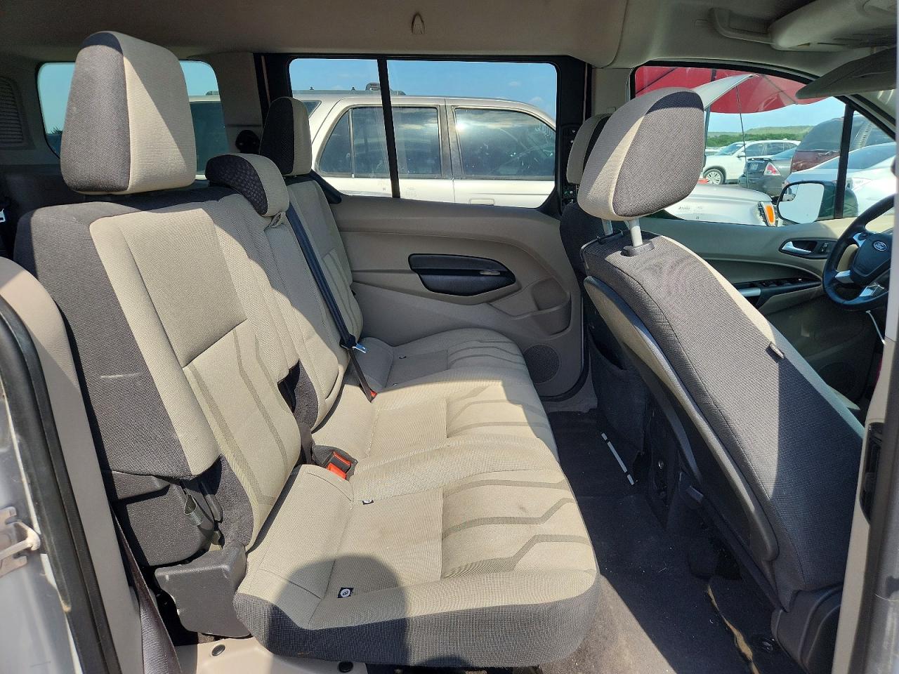2014 Ford Transit Connect Xlt Silver vin: NM0GE9F7XE1152360