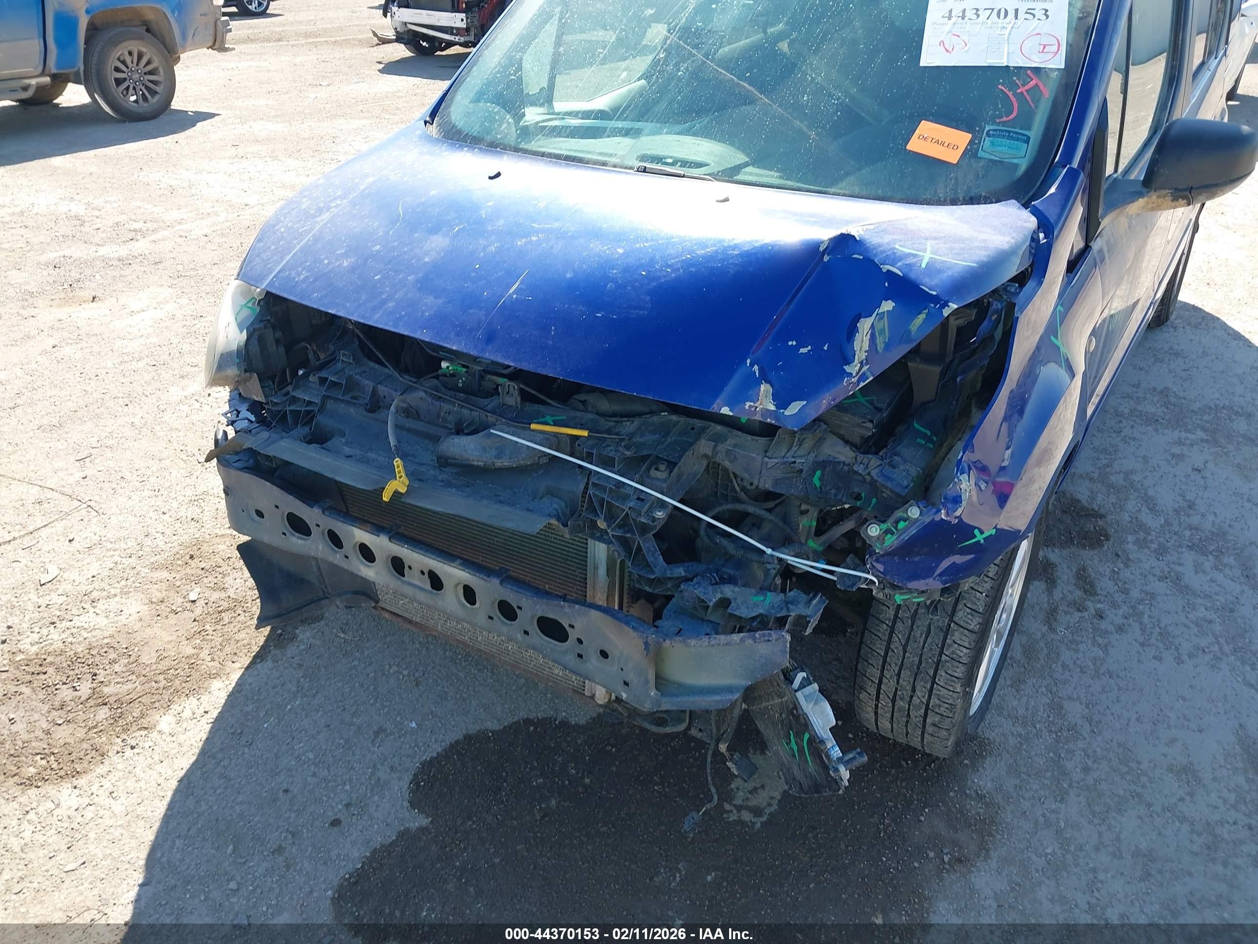2015 Ford Transit Connect Xlt Blue vin: NM0GE9F7XF1182637