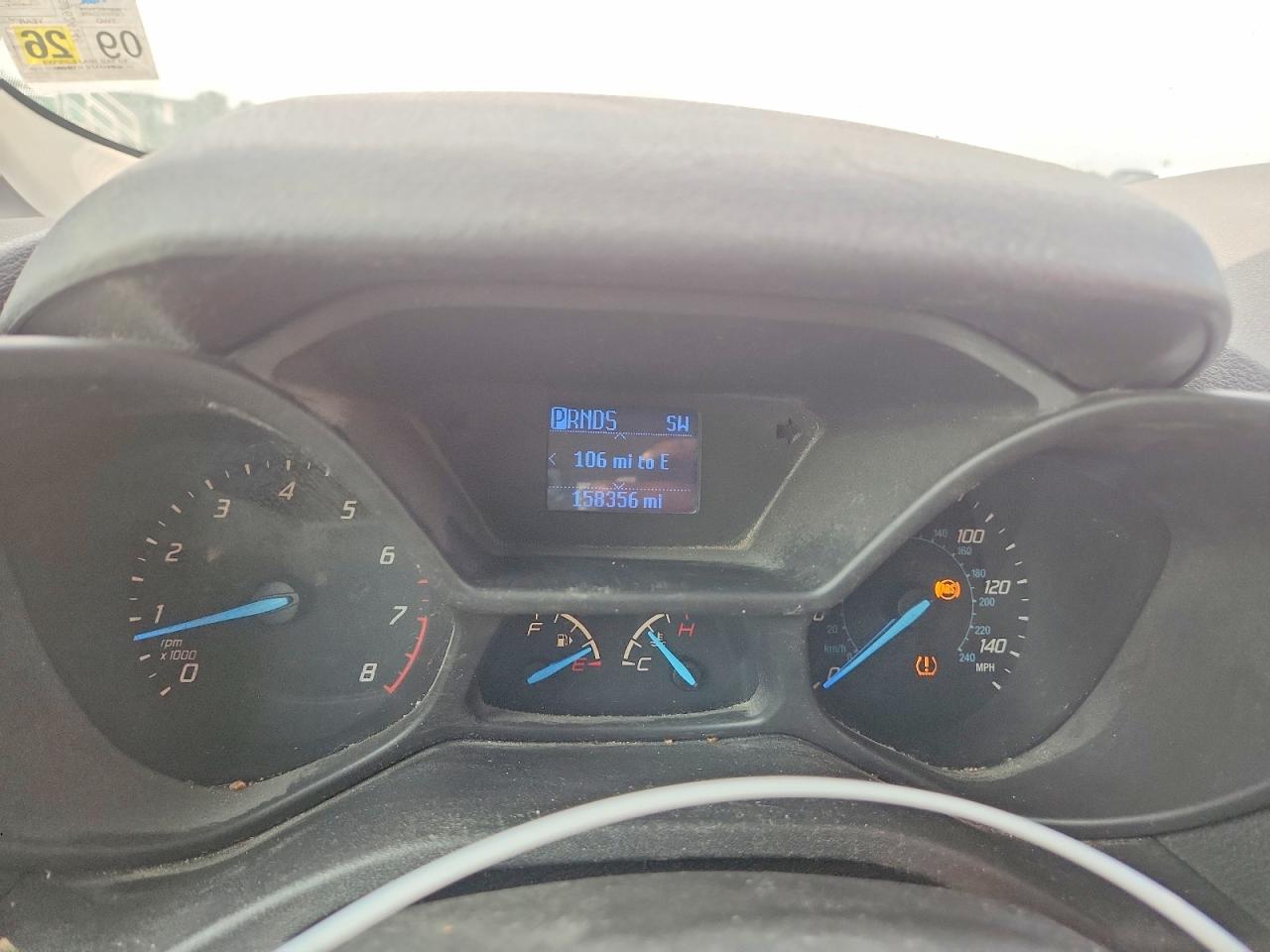 2015 Ford Transit Connect Xlt White vin: NM0GE9F7XF1197803
